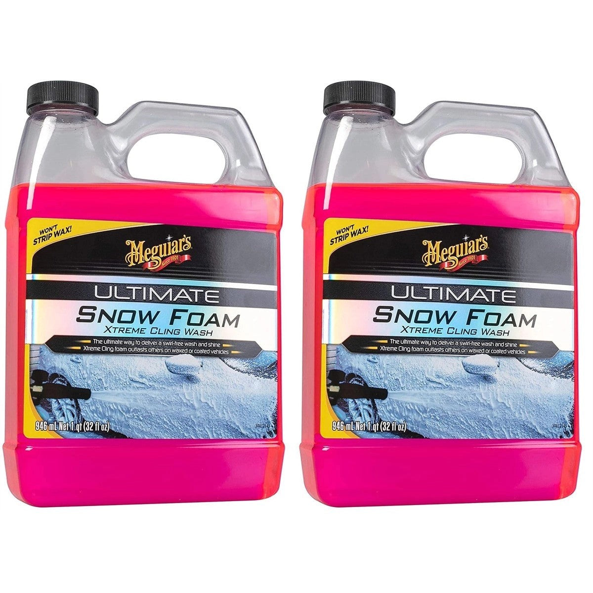 2xMeguiar'sG191532EUUltimateSnowFoamXtremeCling946ml