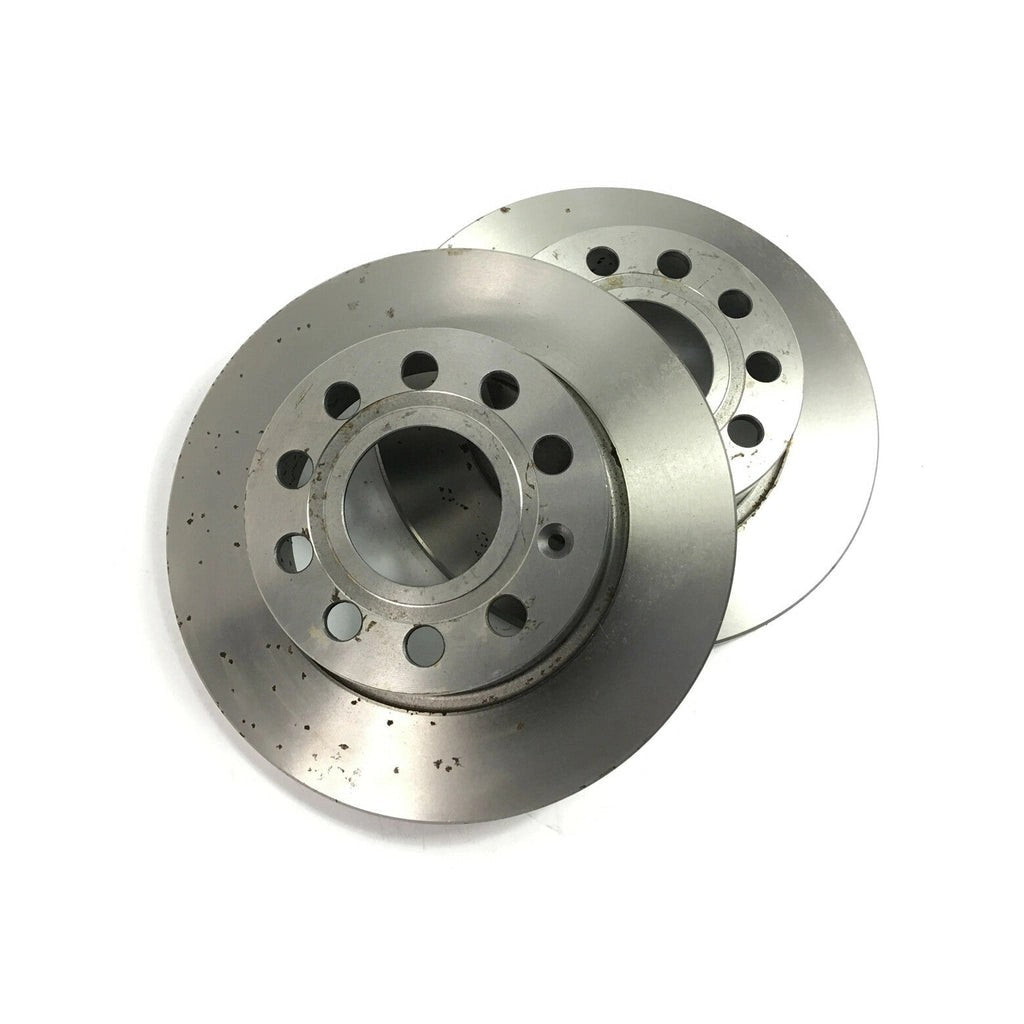 2XRearBrakeDiscsFitsAudiA3,SeatLeon,SkodaYeti,VwBeetle,1K0615601ab