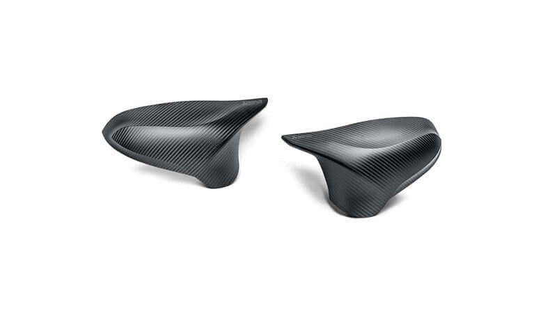 AkrapovicCarbonFiberMirrorCapSet-Matte-BMWM2CS(F87N)2020-2021