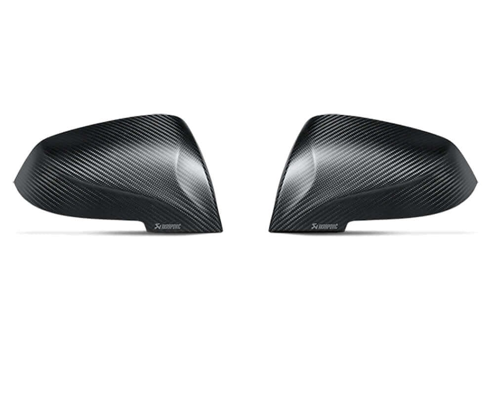 AkrapovicCarbonFiberMirrorCapSet-Matte-BMWM240i(F22,F23)2016-2021