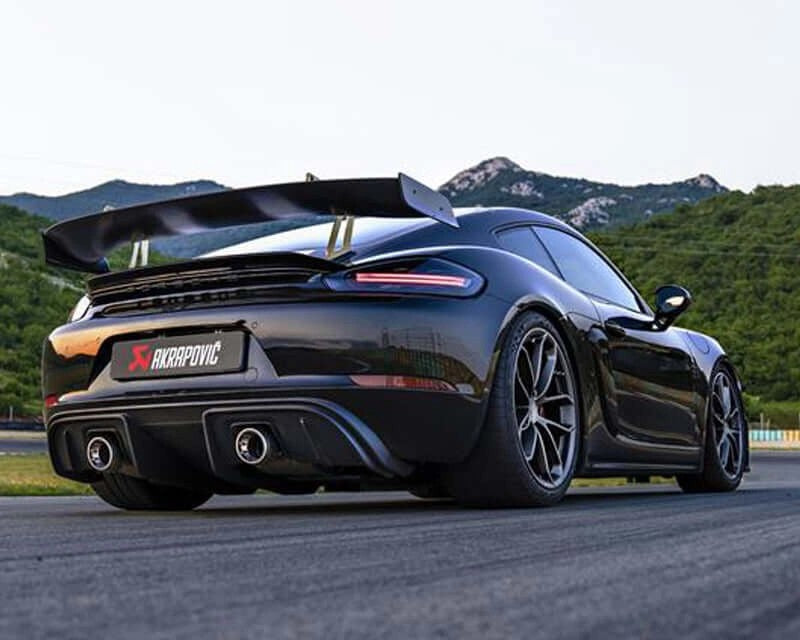 AkrapovicSlip-OnRaceLine(Titanium)-Porsche718CaymanGT4/Spyder2020-2022