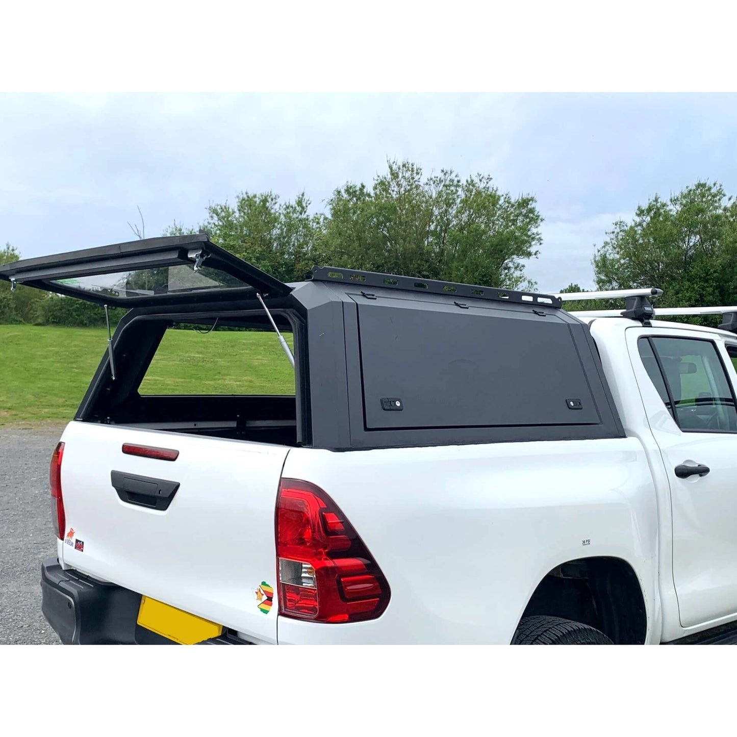 AluminiumExpeditionLoadBedCanopyfortheToyotaHilux2016+DoubleCab