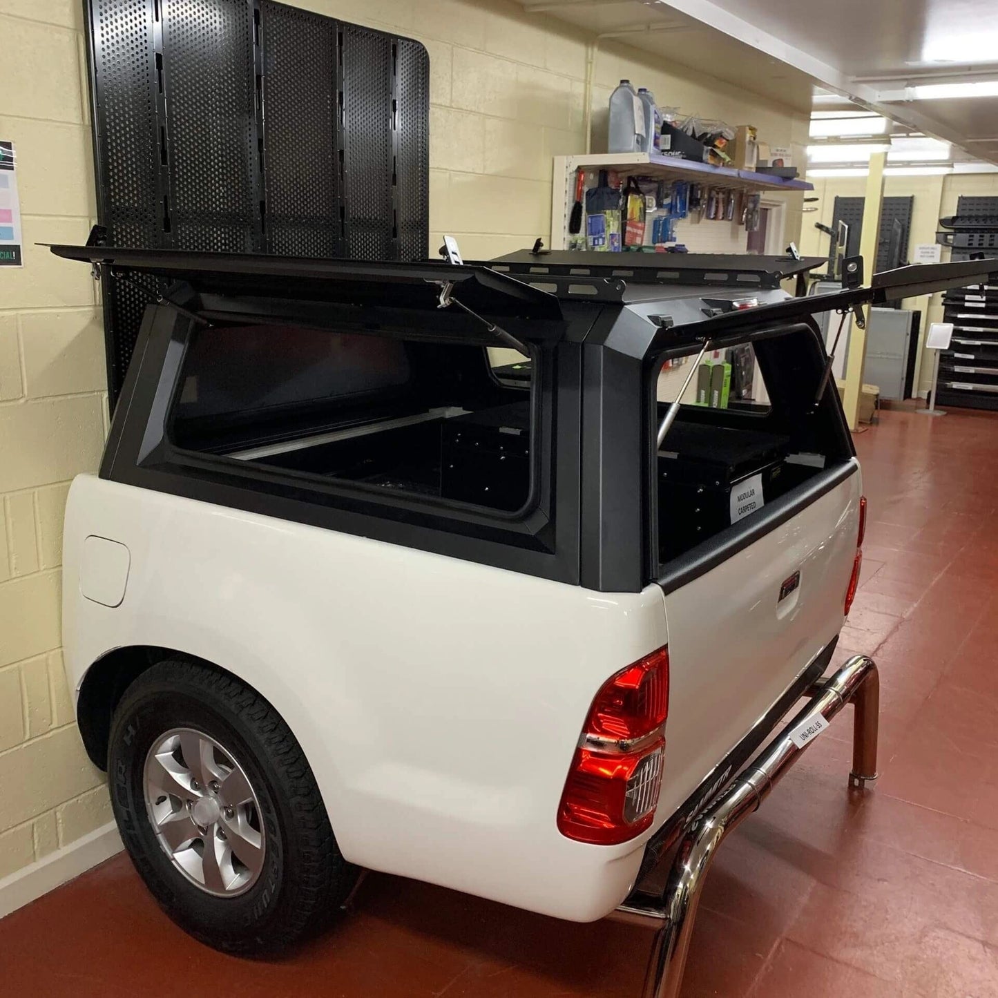 AluminiumExpeditionLoadBedCanopyfortheMitsubishiL2002015+DoubleCab