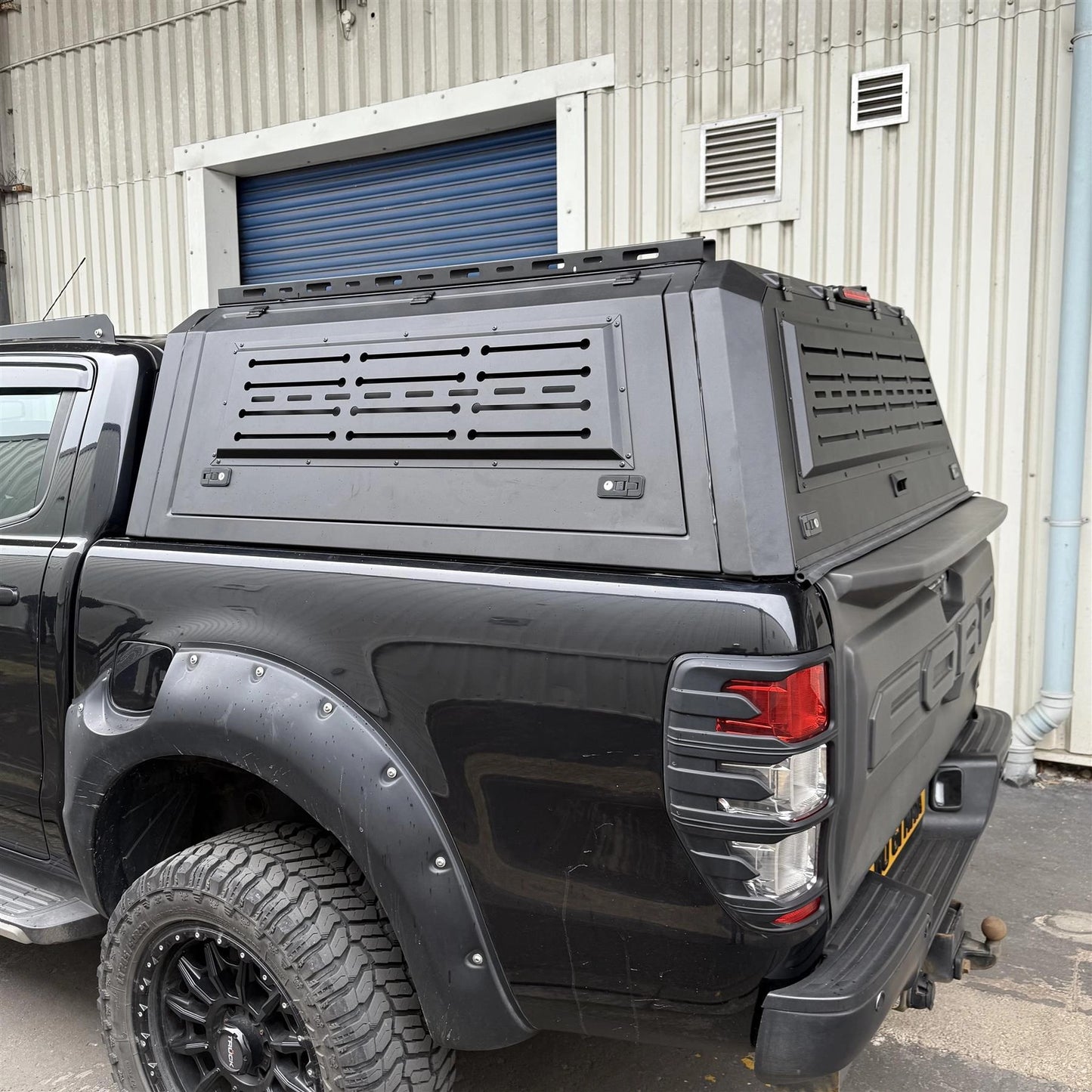AluminiumTradeStyleLoadBedHardtopCanopyfortheFordRanger2012-2022