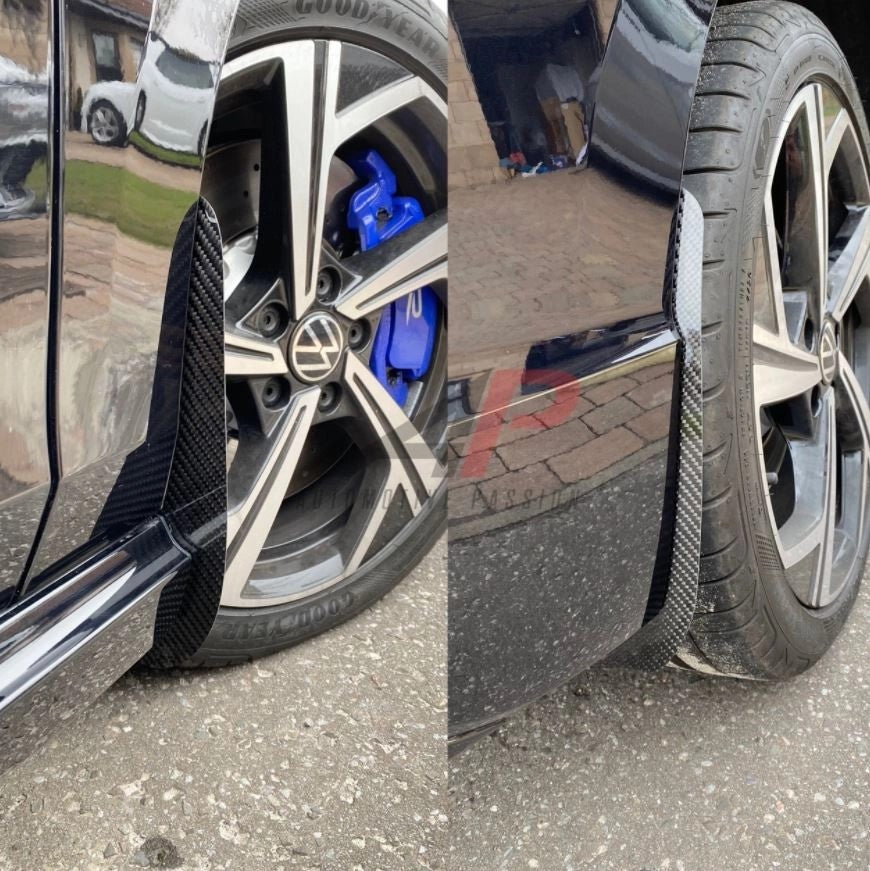 APDesignCarbonArchGuards/MudFlaps-GolfMK8/MK8.5incGTI/R