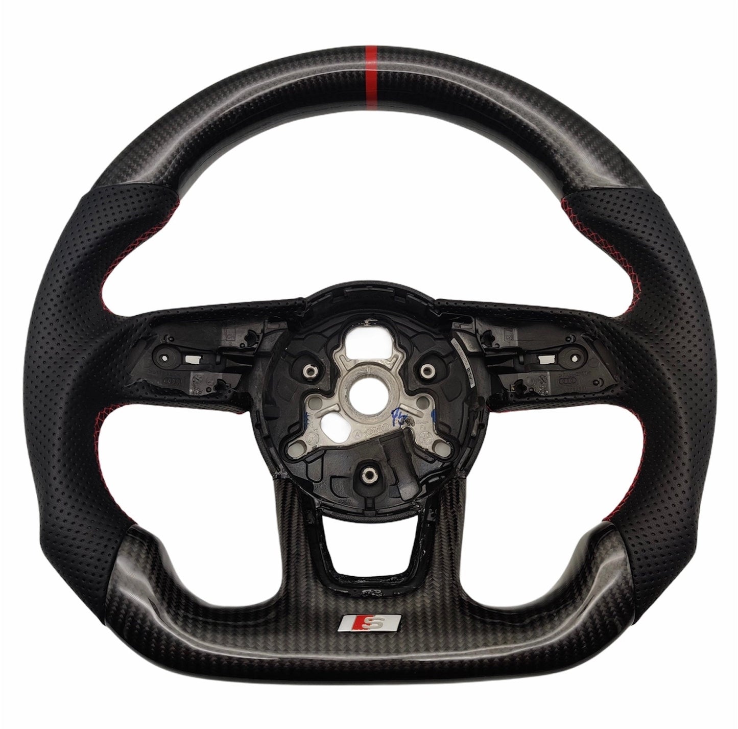 AudiA3/S3/RS3CarbonFibreLEDDisplayCustomSteeringWheel(8V/2016-2020Models)