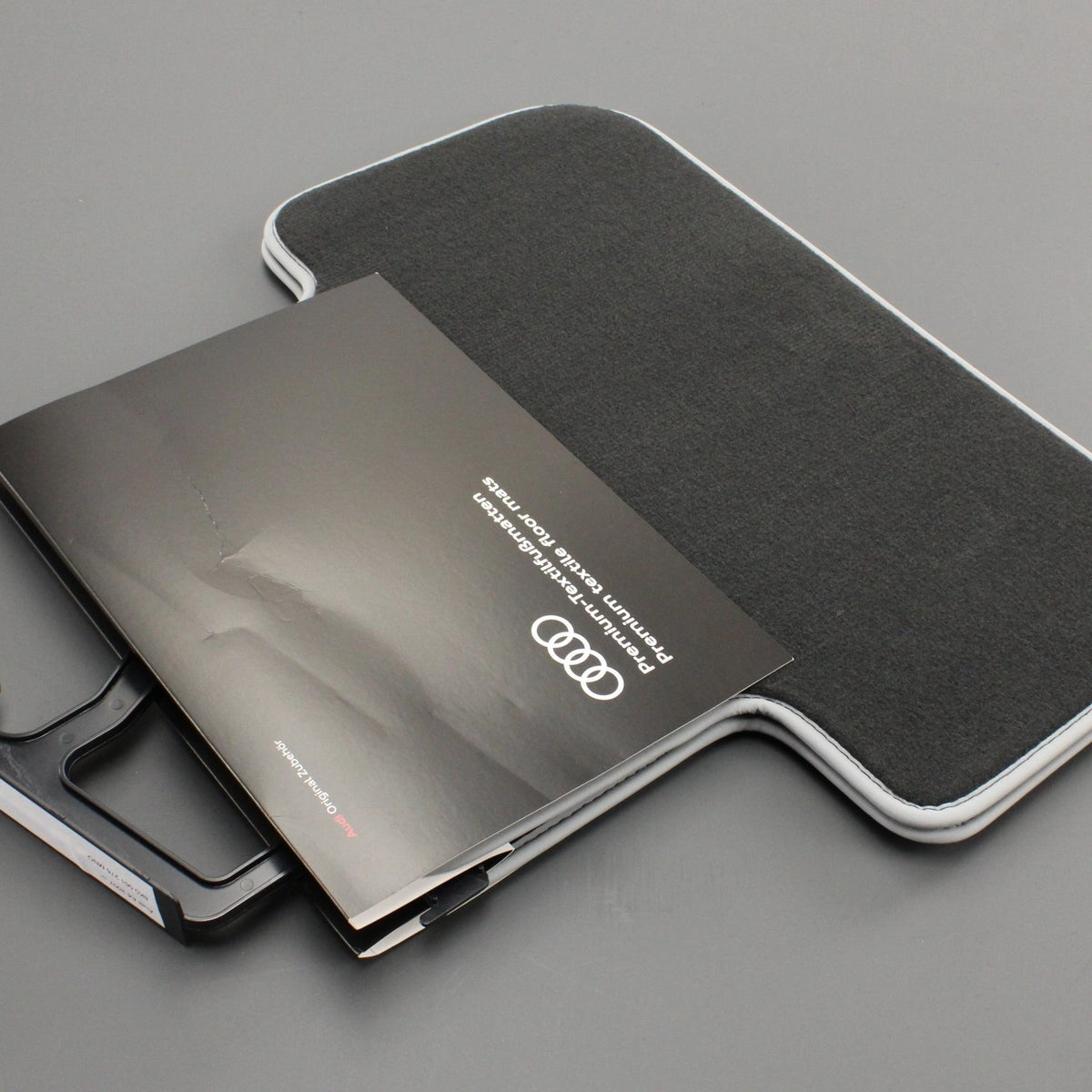 AudiA4A5S4S508-16premiumtextilerearfloormats8K0061276MNO