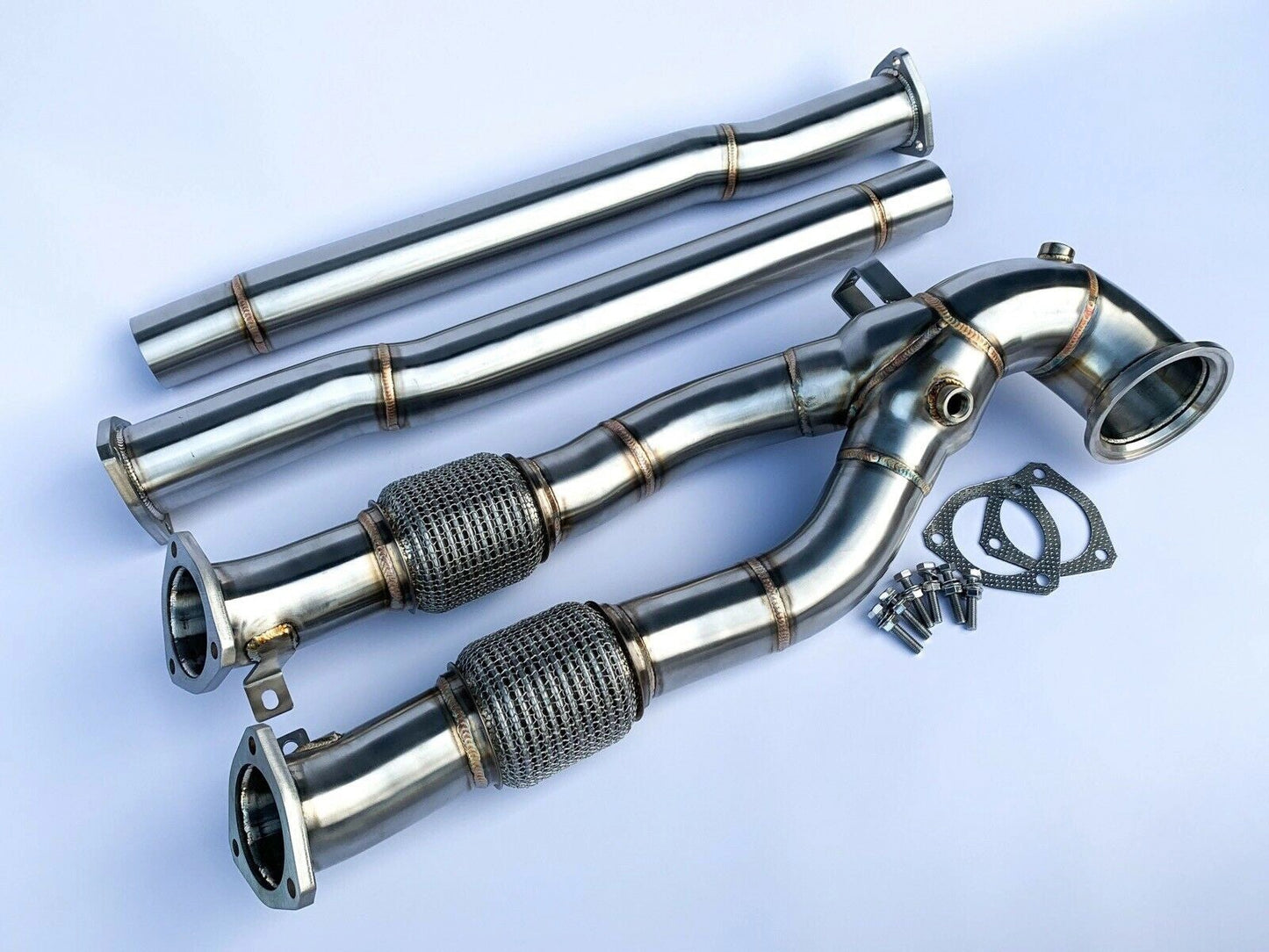 AudiTTRS8SDecatDownpipeandMidPipeSection2017