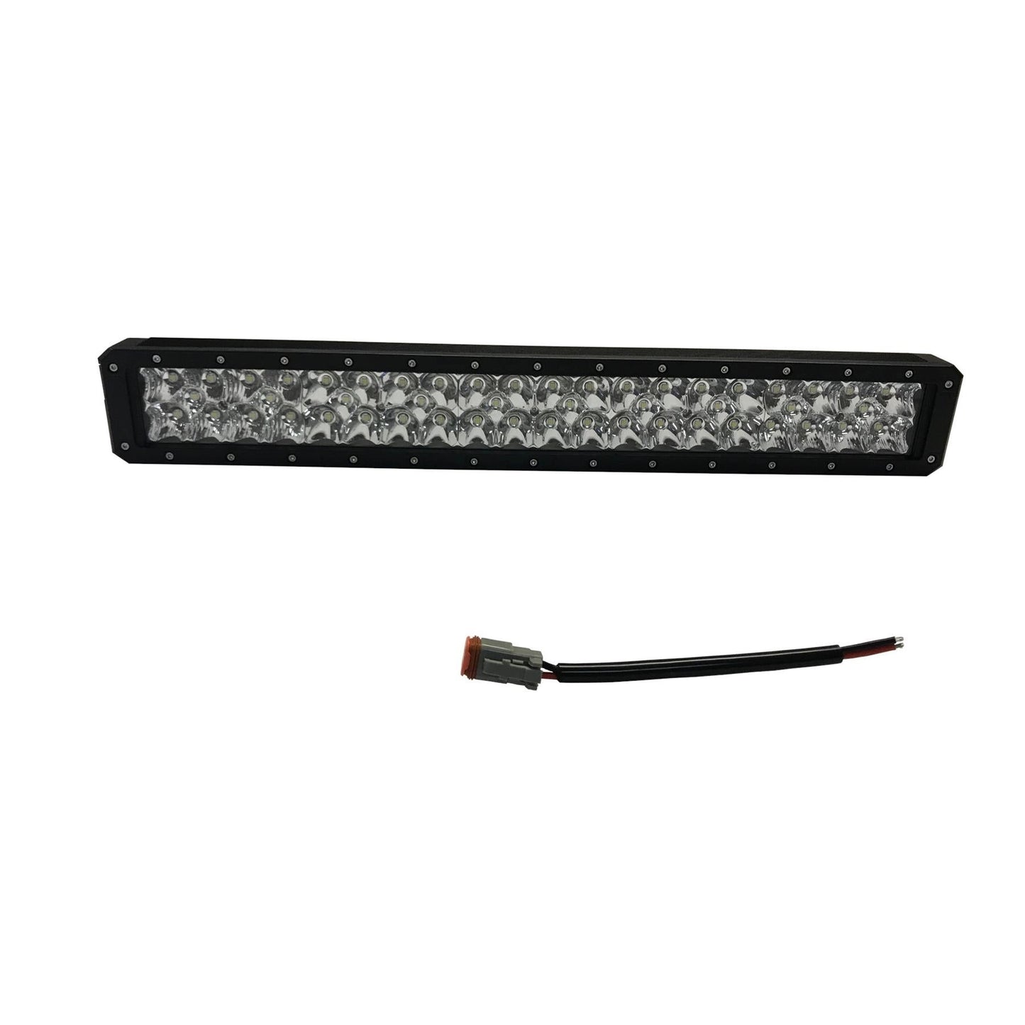 Dual-RowLED22"50PCSLightBarFloodSpotOffroadSUV4X4"