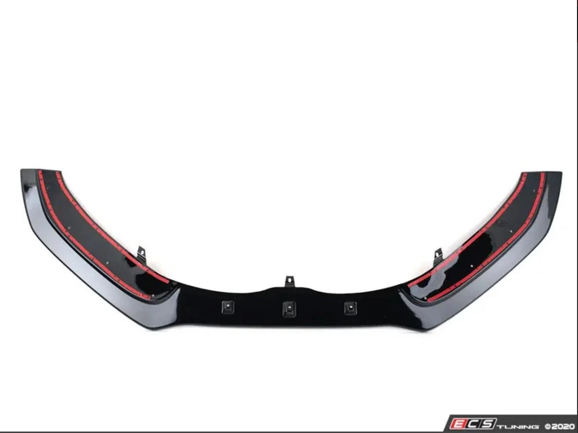ECSTuningGlossBlackFrontSplitter-A4/S4B8.5