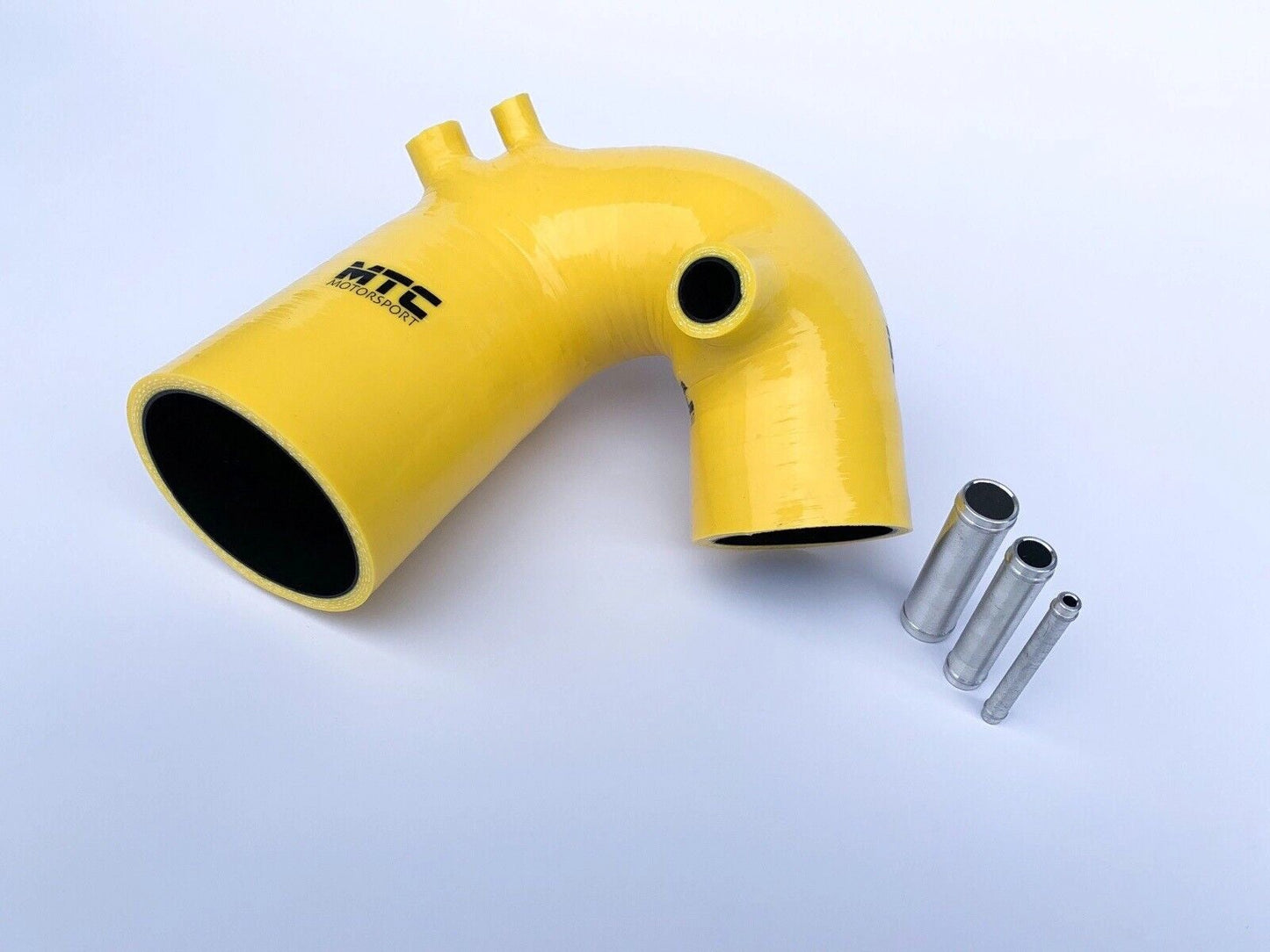 Fiat500595695TurismoAbarthIntakeHoseYellowGarrettTurbo|MTCMotorsport