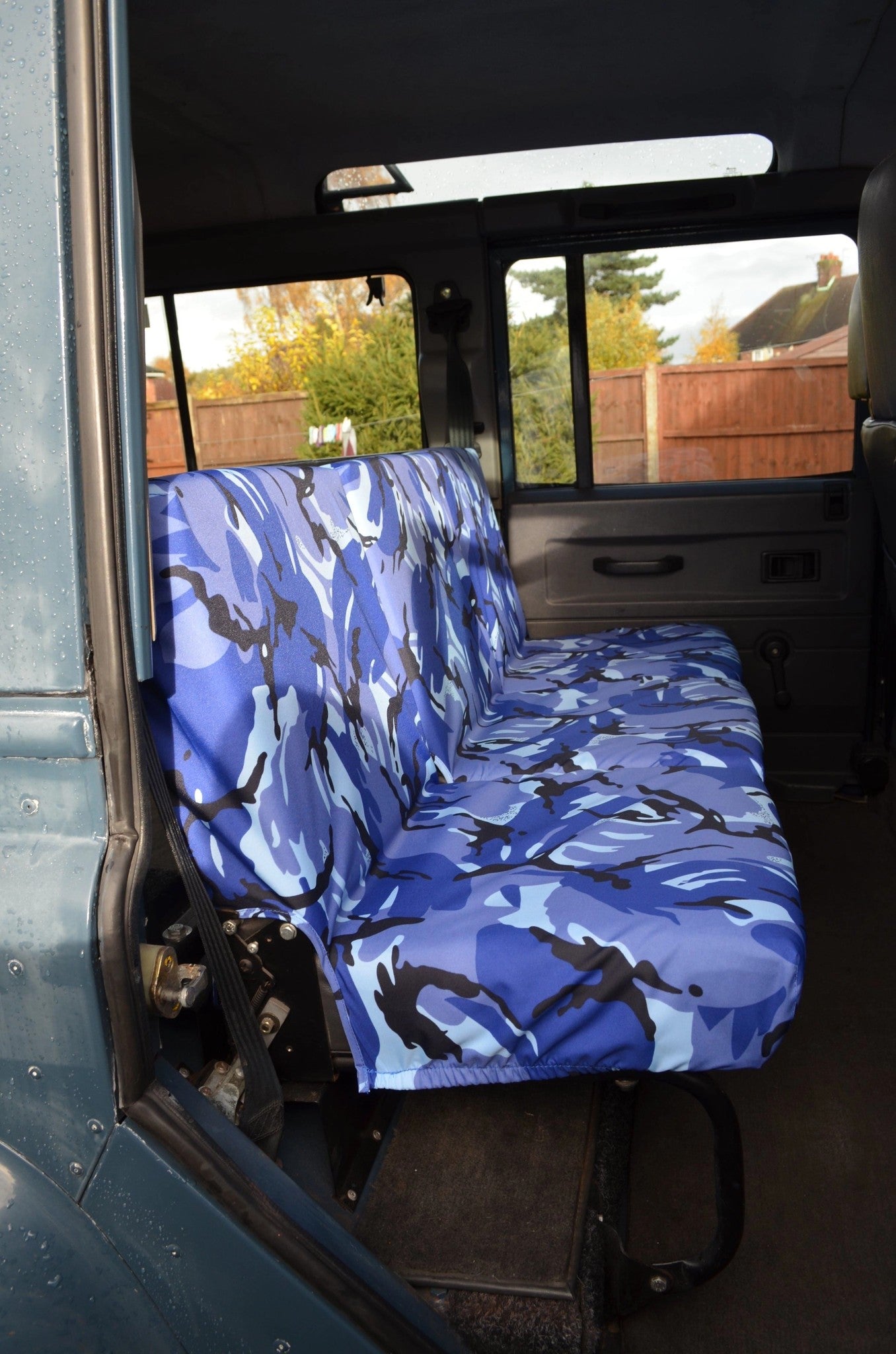 FitsLandRoverDefender1983-2007RearSeatCovers