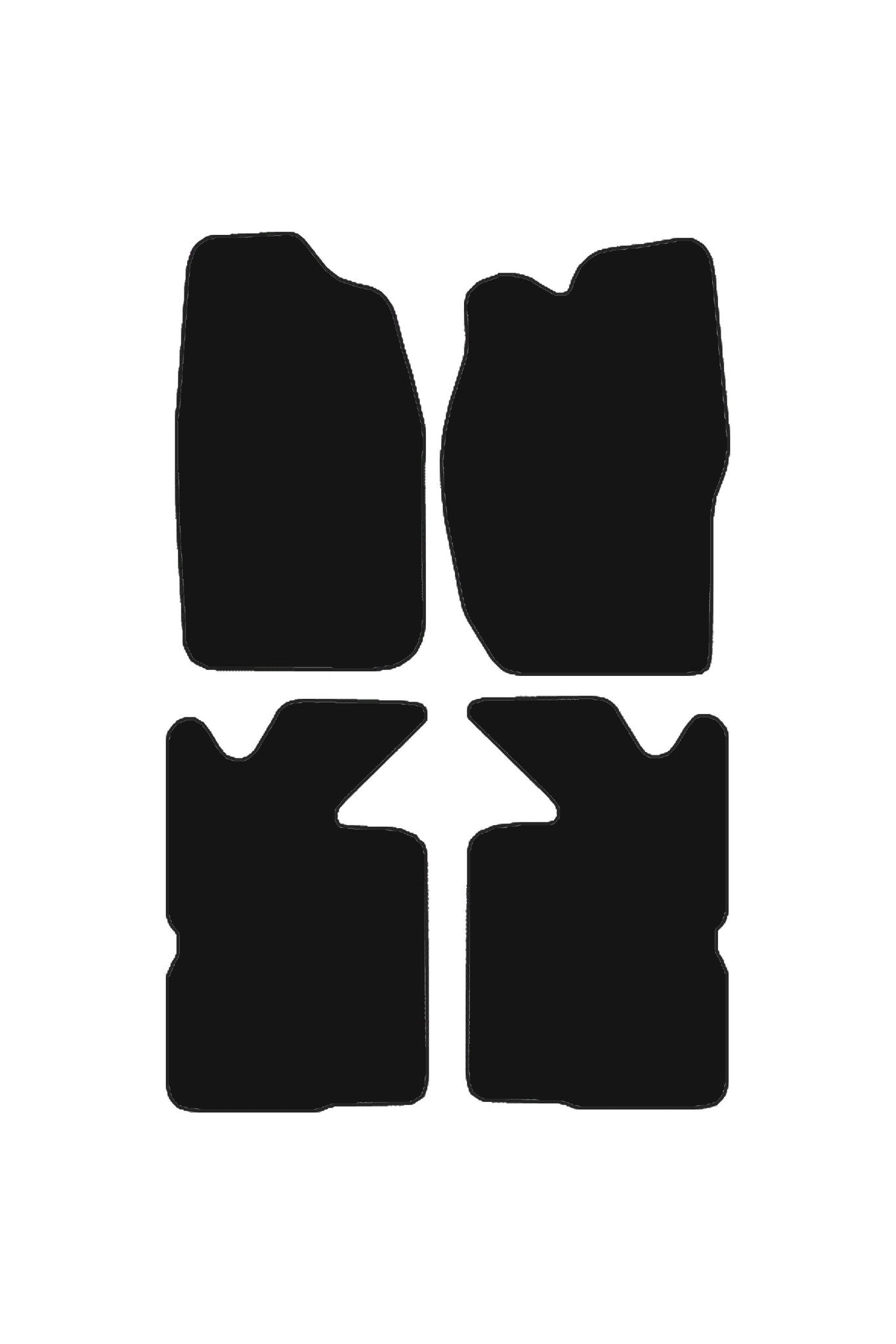 FitsLandRoverDiscoverySeries1TailoredRubberMats