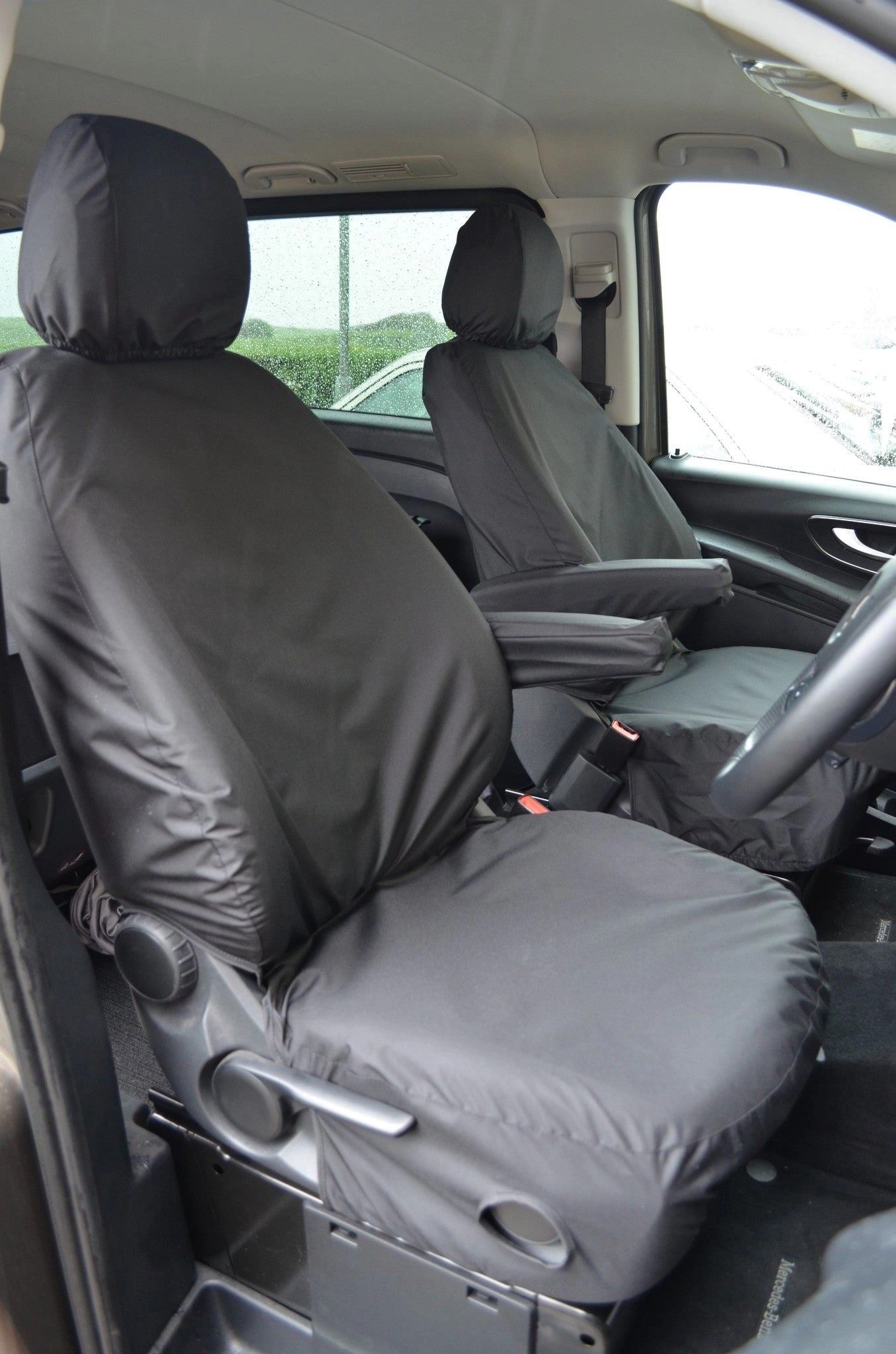 FitsMercedes-BenzVito2015+TailoredFrontSeatCovers