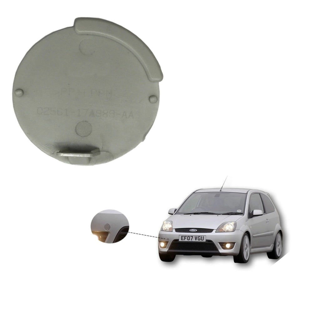 FordFiestaMk52002To2006FrontBumperTowingEyeCoverPrimed2S6117a989bc