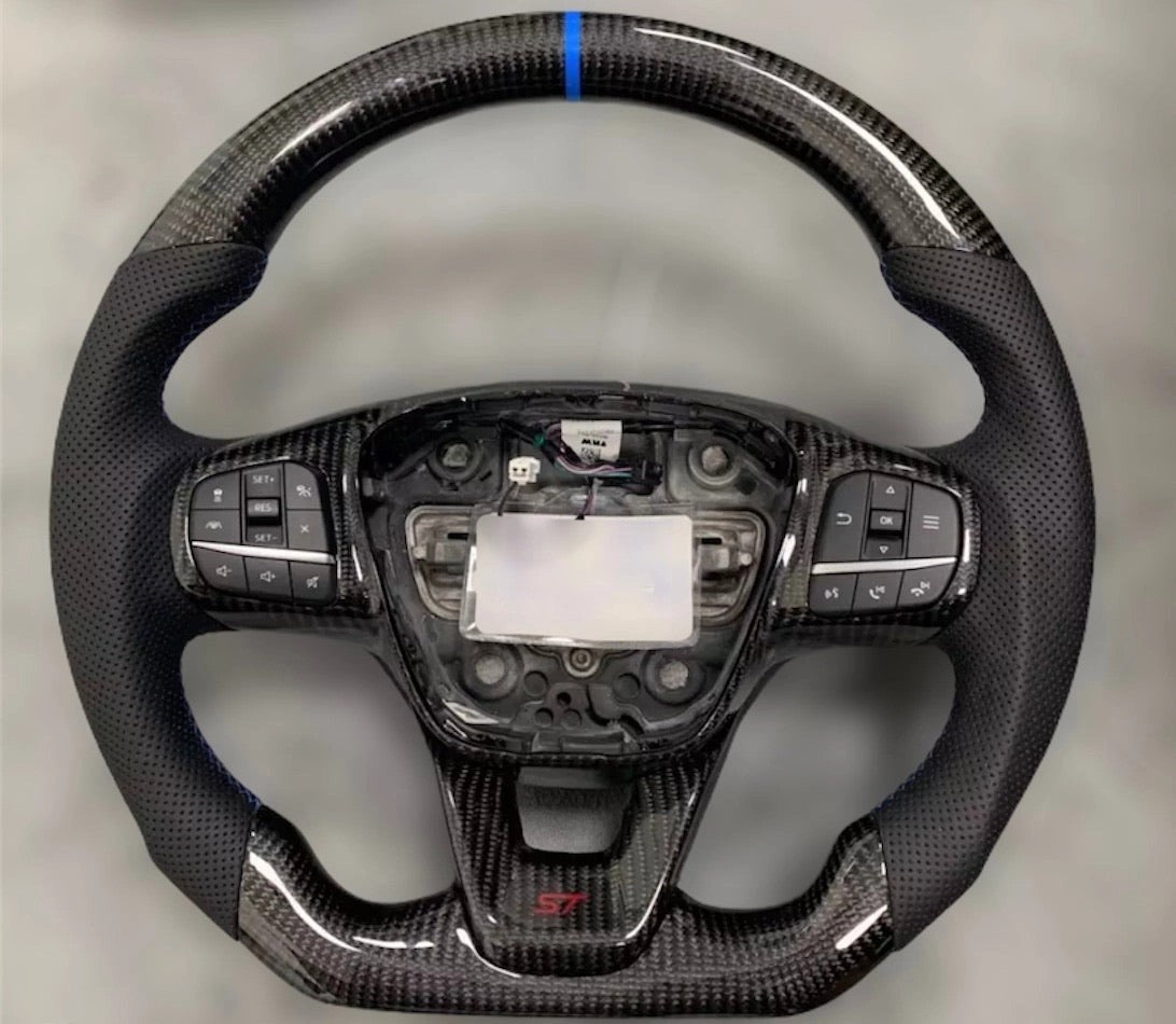 FordFocusMK4ST/RSCarbonFibreSteeringWheel(Custom2019-Present)