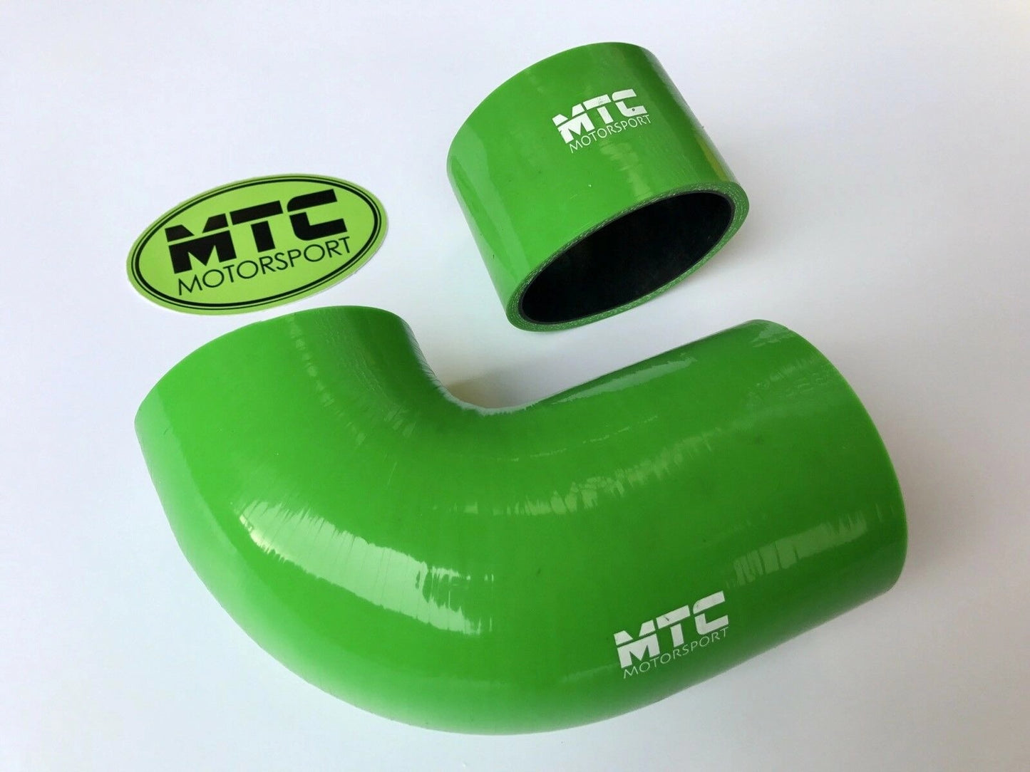 FordFocusST2252.5TInductionIntakeHosesGreen|MTCMotorsport