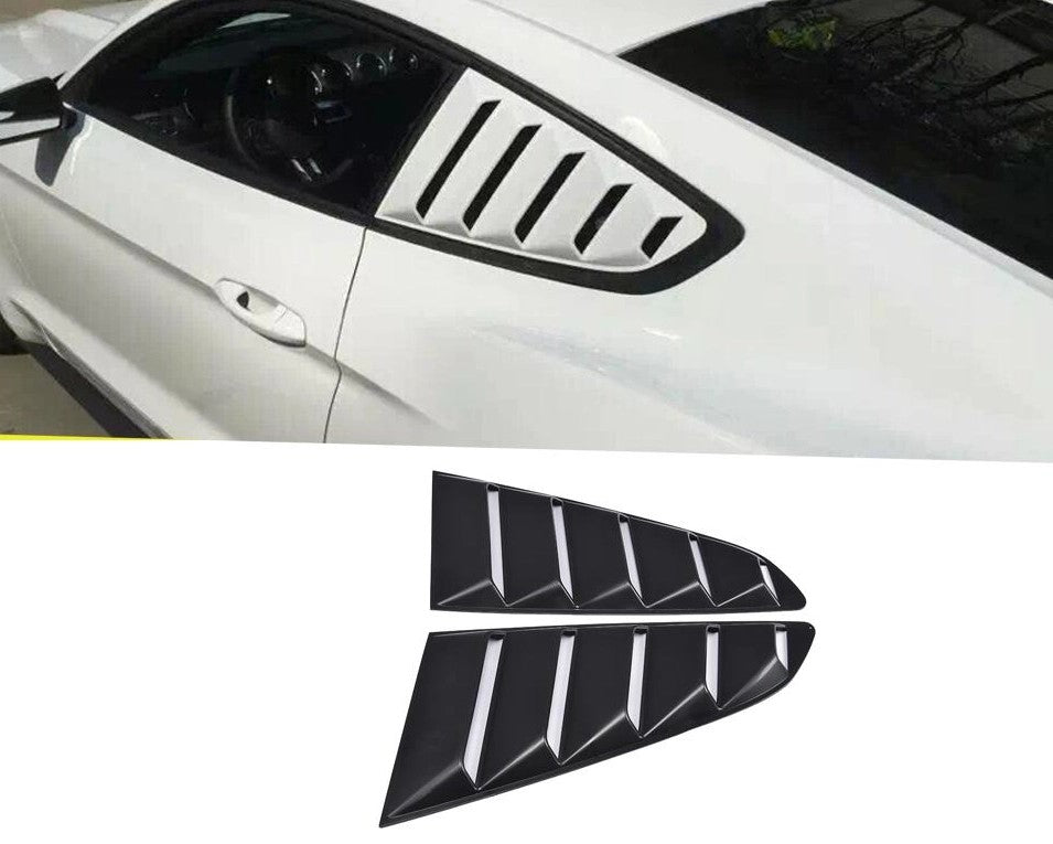 FordMustangRearQuarterSharkGillWindowCovers(2015-2017Models)