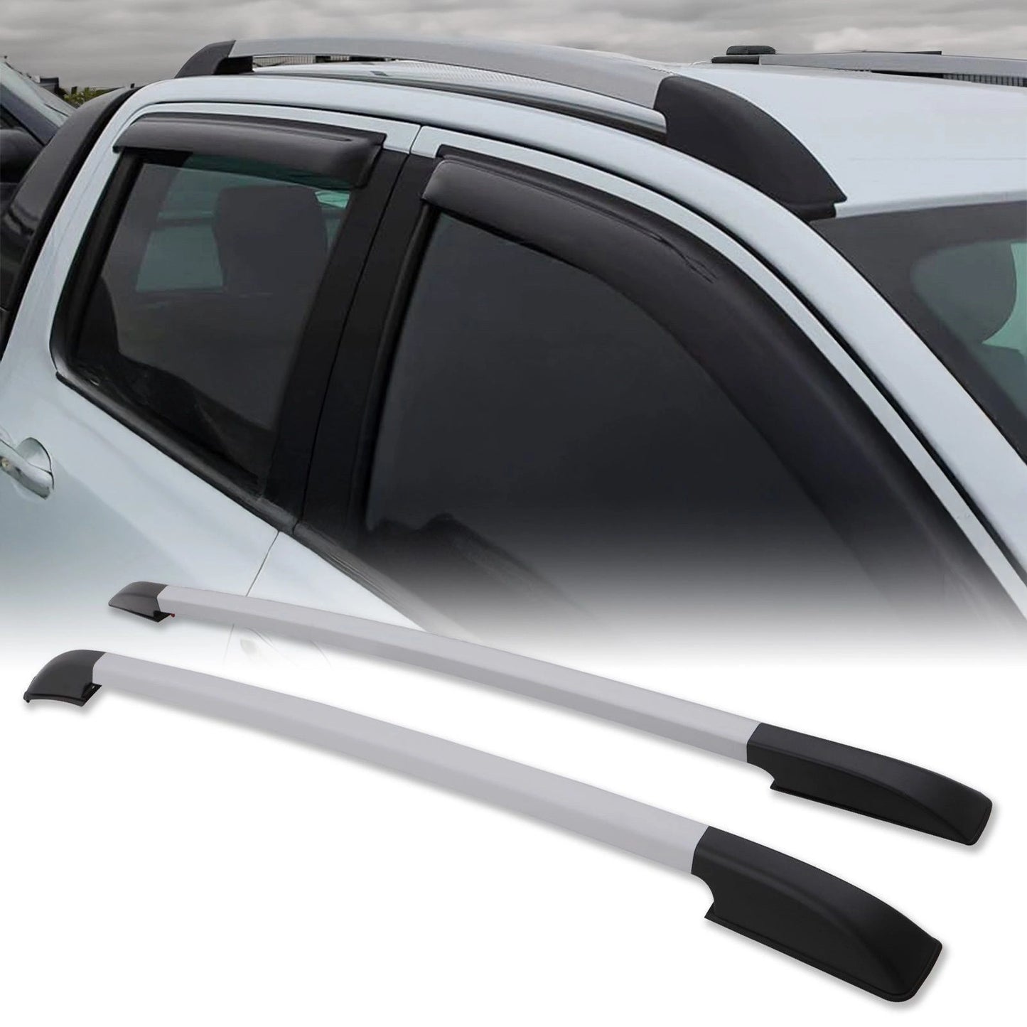 FordRangerT819-22SilverRoofRails
