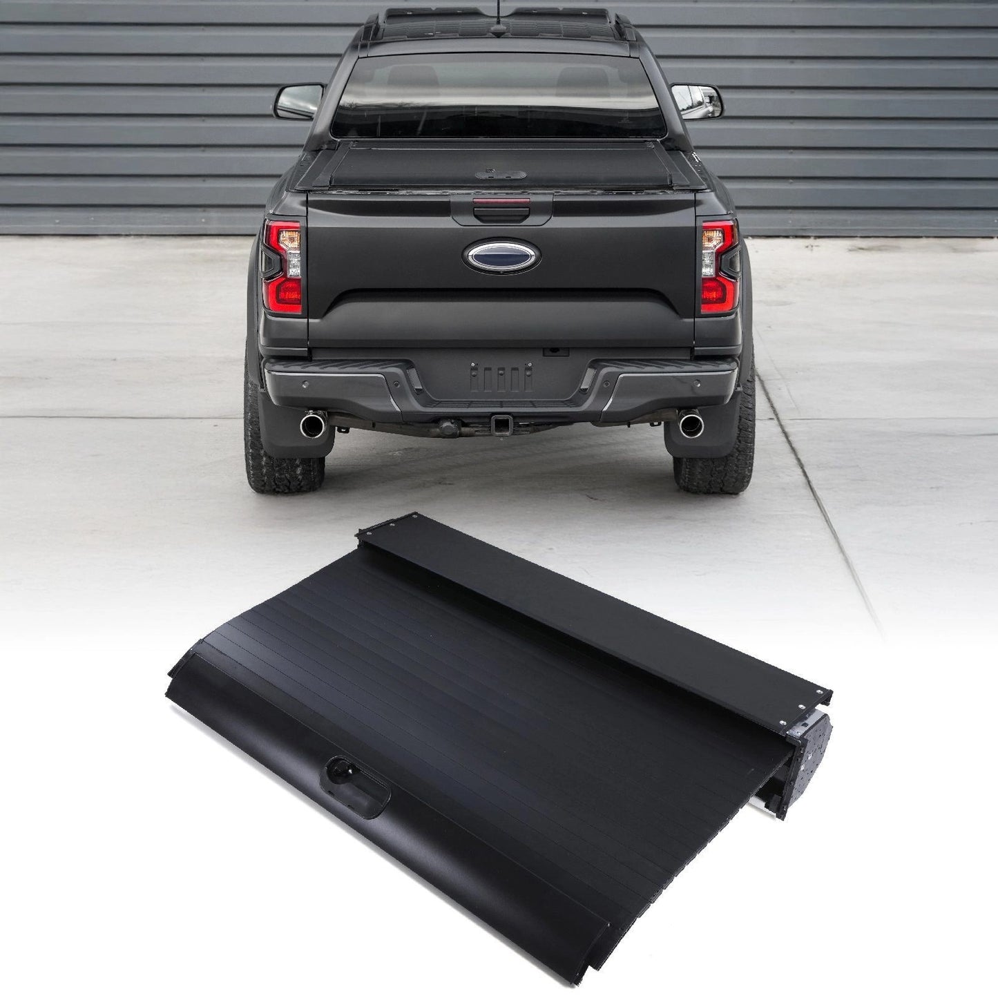 FordRangerT92023+BlackAluminiumTonneauRollerCover