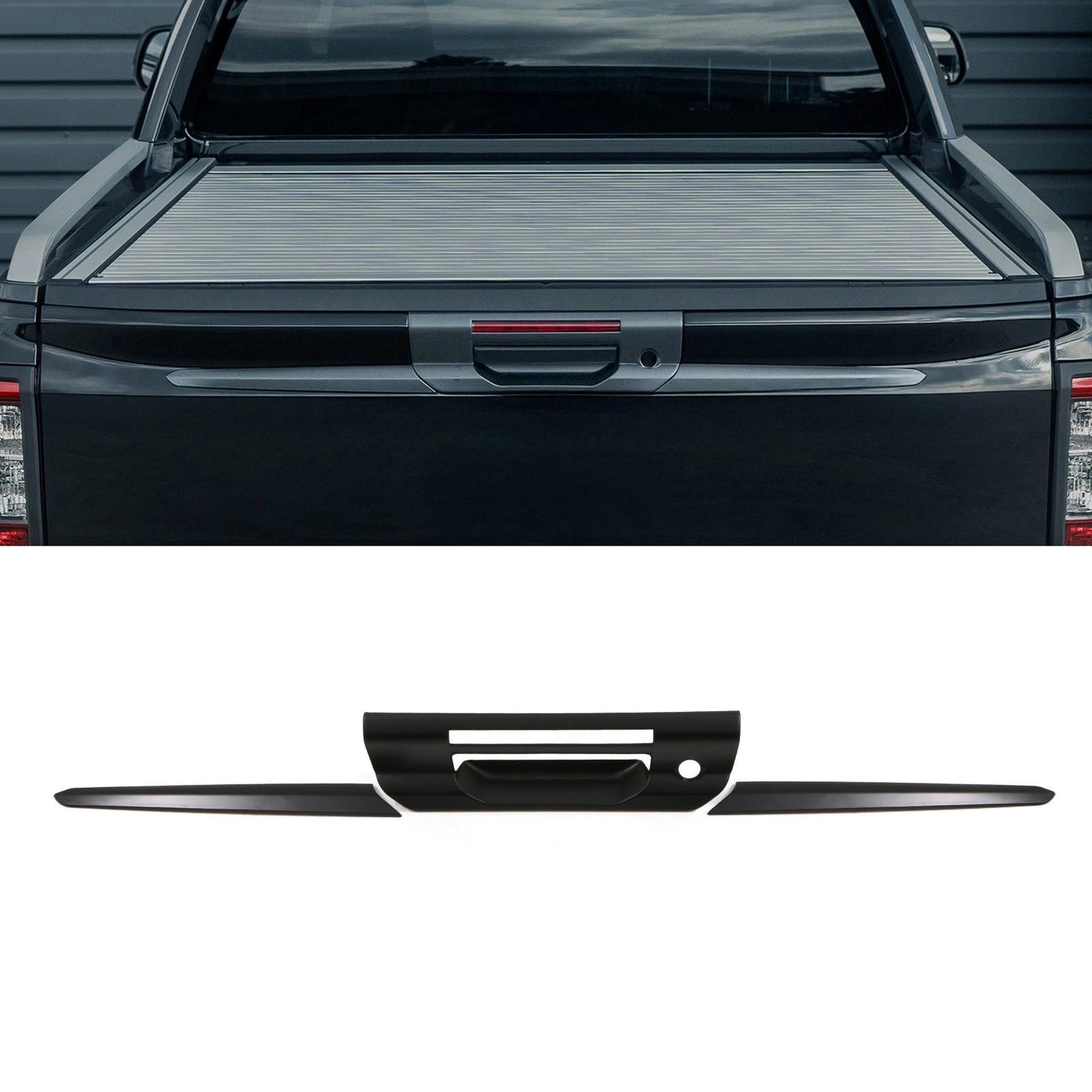 FordRangerT92023+MatteBlackTailgateProtector