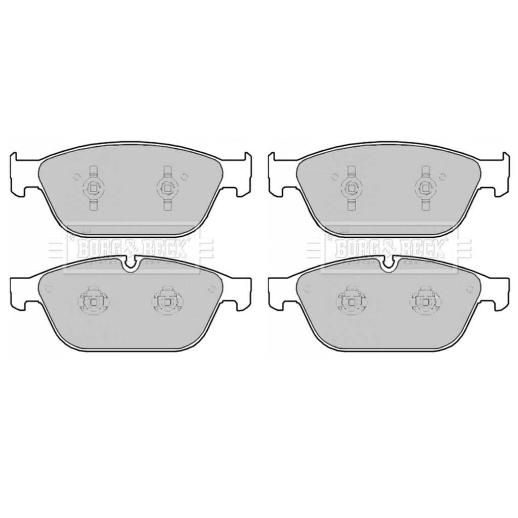 FrontBrakePadSetFitsAudiA84.0Tfsi,AudiQ52009To2017,8R0698151f