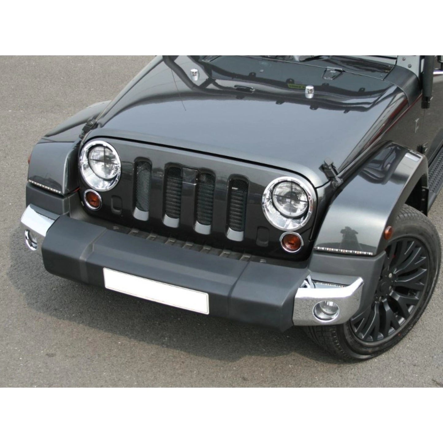 FrontHeadlight&IndicatorSurroundsJeepWranglerJKUnlimited2007-20174DR