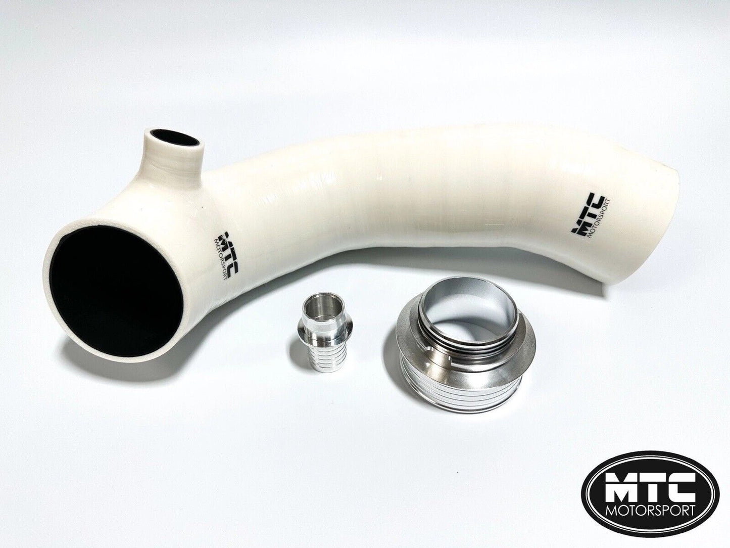 GolfRMK77.5GTIIntakeInletHose|TurboElbowPipeWhite|MTCMotorsport