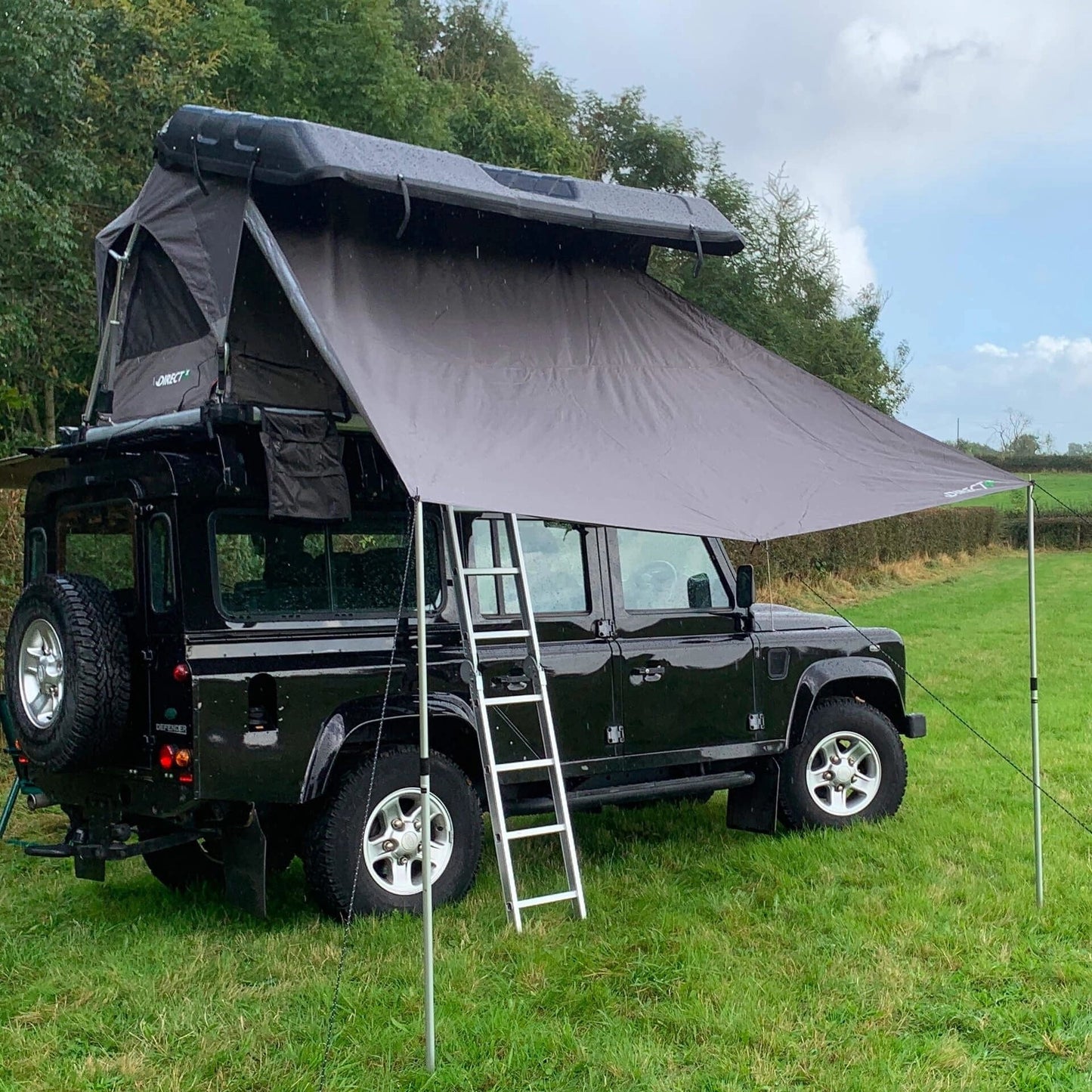 GraniteGreySunShadeAwningCanopyforDirect4x4PathseekerRoofTopTent