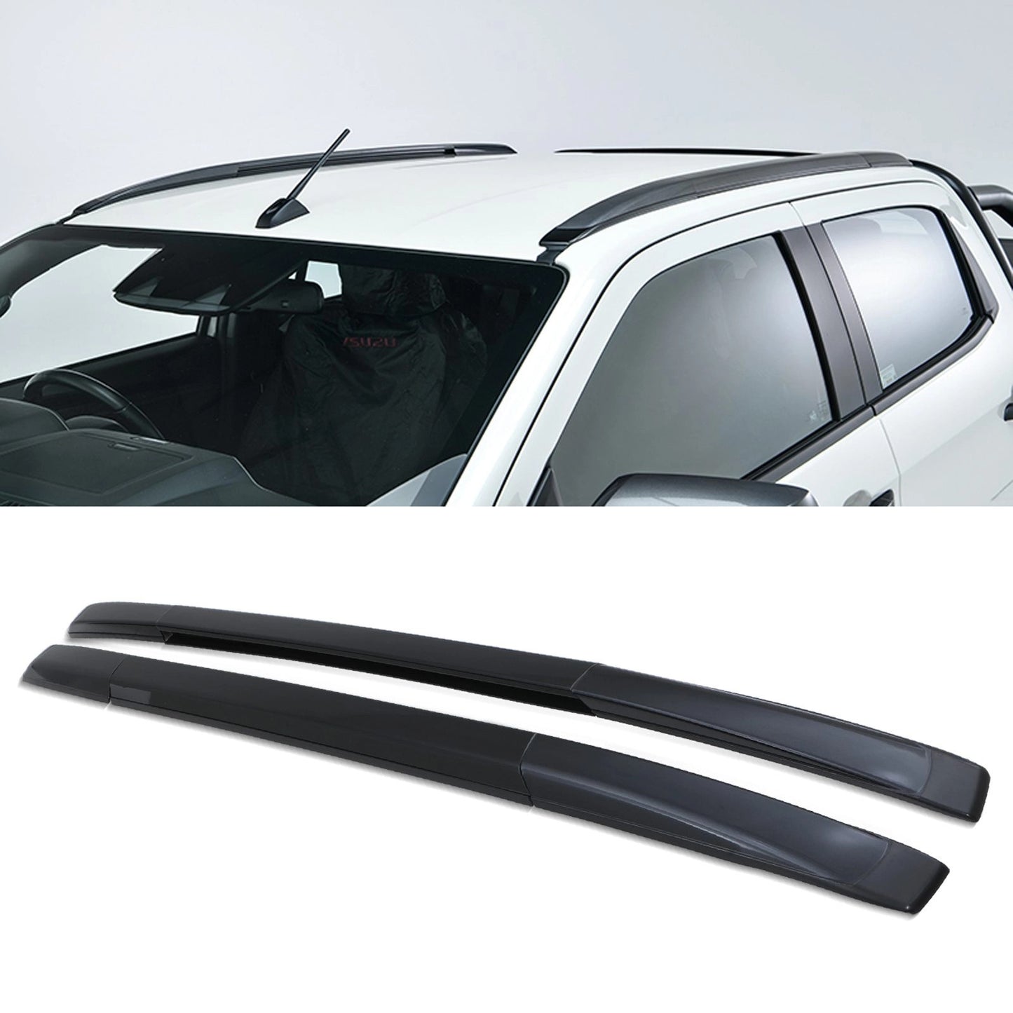 IsuzuD-MaxRG2021+BlackRoofRails