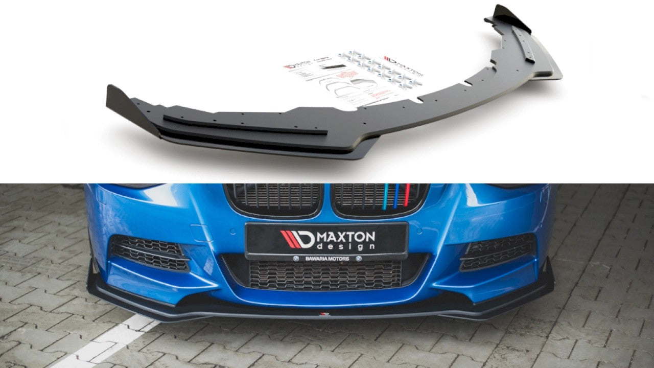 MaxtonDesignFrontRacingSplitterforBMW1SeriesF20/F21M135I(PREFACE2011-2015)