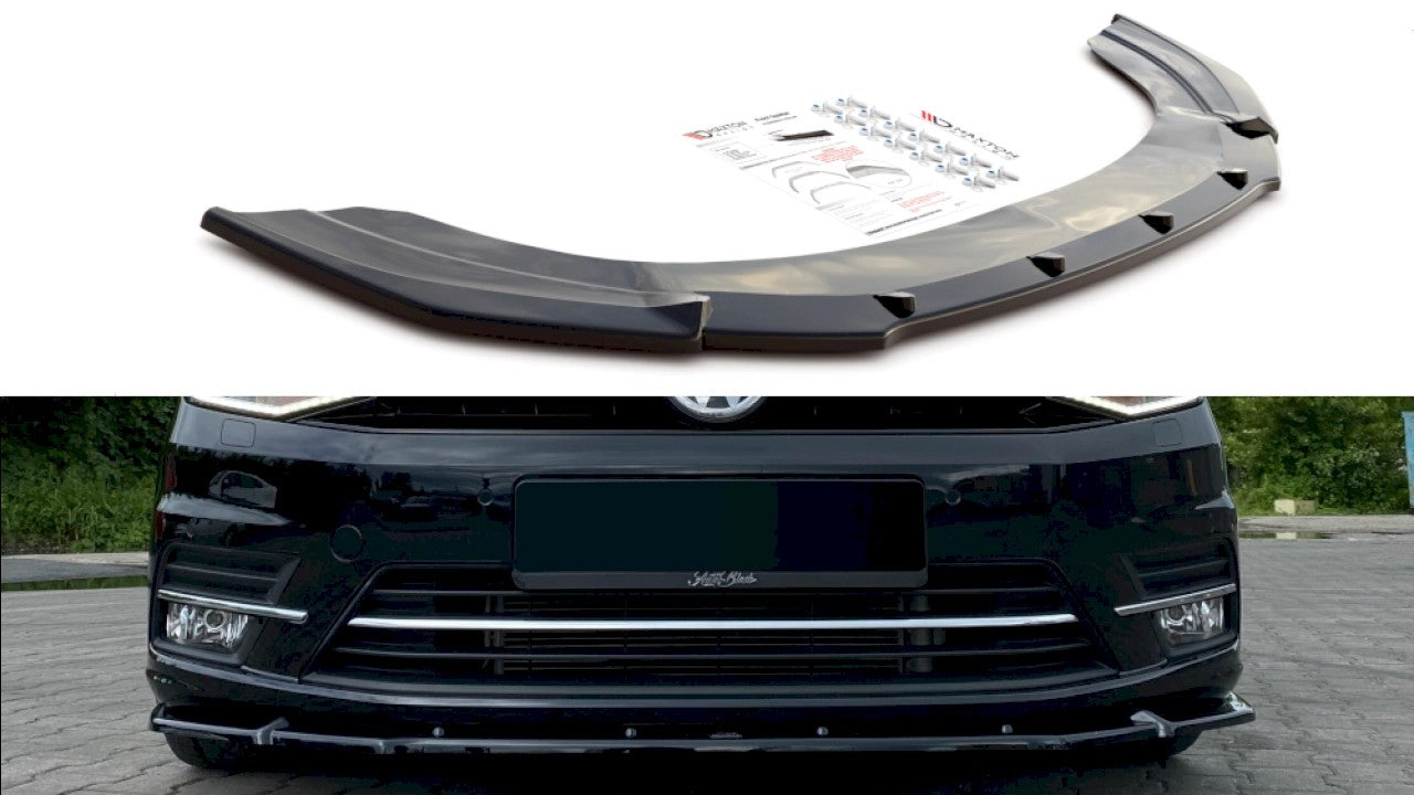 MaxtonDesignFrontSplitterforVolkswagenCaddyMK4(2015-2020)