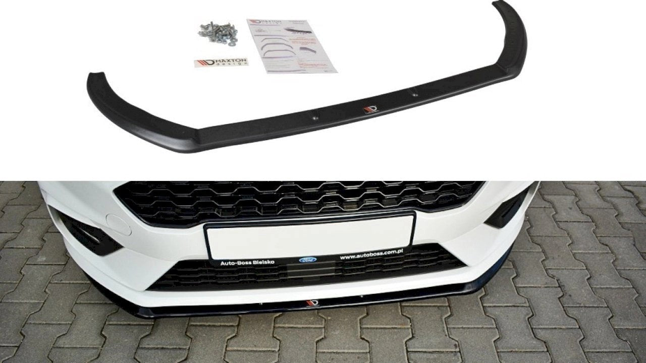 MaxtonDesignFrontSplitterV.3forFordFiestaMK8ST&ST-LINE(2018+)