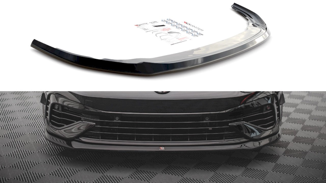 MaxtonDesignFrontSplitterV.5forVolkswagenGolfMK8R(2020+)
