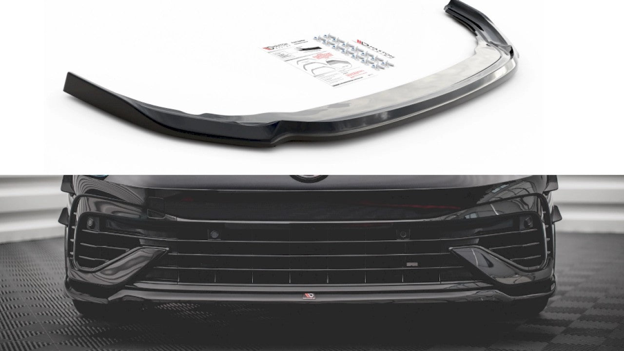 MaxtonDesignFrontSplitterV.6forVolkswagenGolfMK8R(2020+)