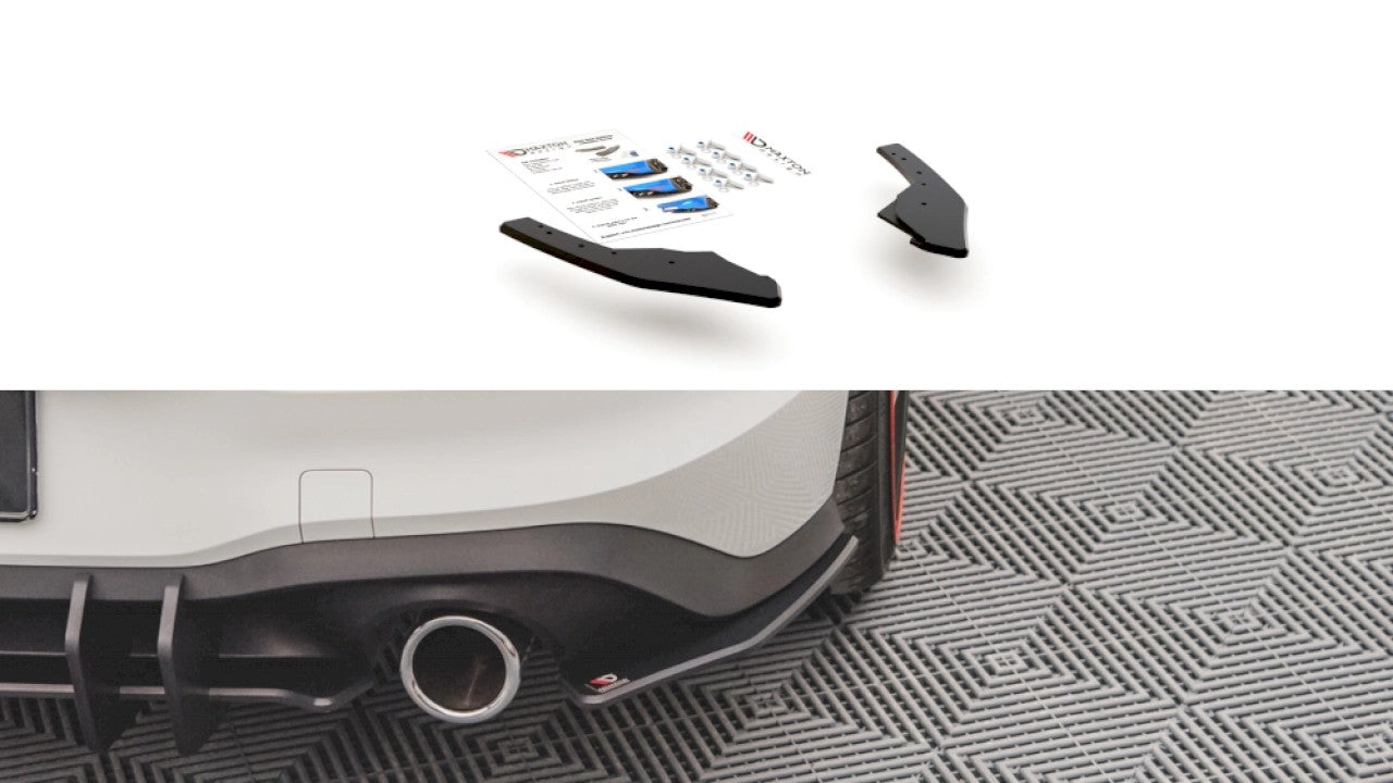 MaxtonDesignRacingDurabilityRearSideSplitters/SpatsForVolkswagenGolfMK8GTI(2020+)