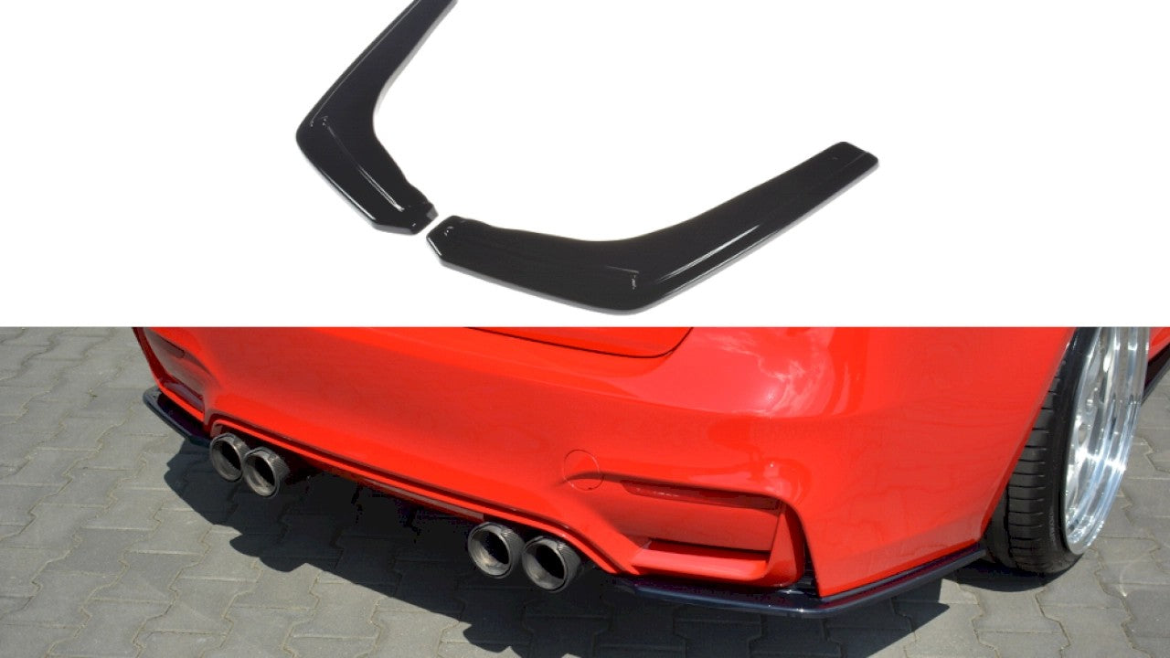 MaxtonDesignRearSideSplitters/SpatsV.1ForBMWM3F80(2014-2018)