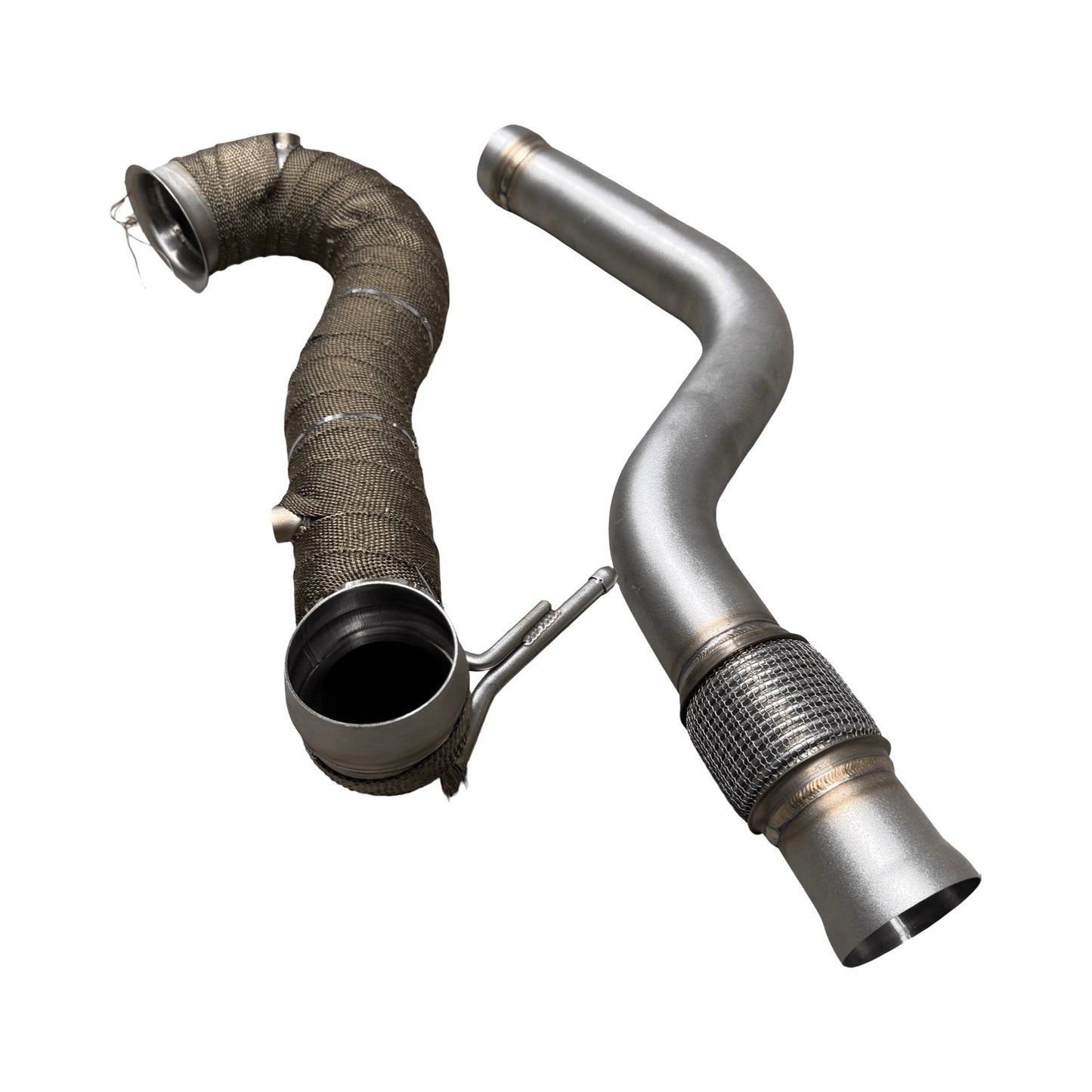 MercedesA453.5”DecatDownpipe+MidPipeCLA45GLA45AMG