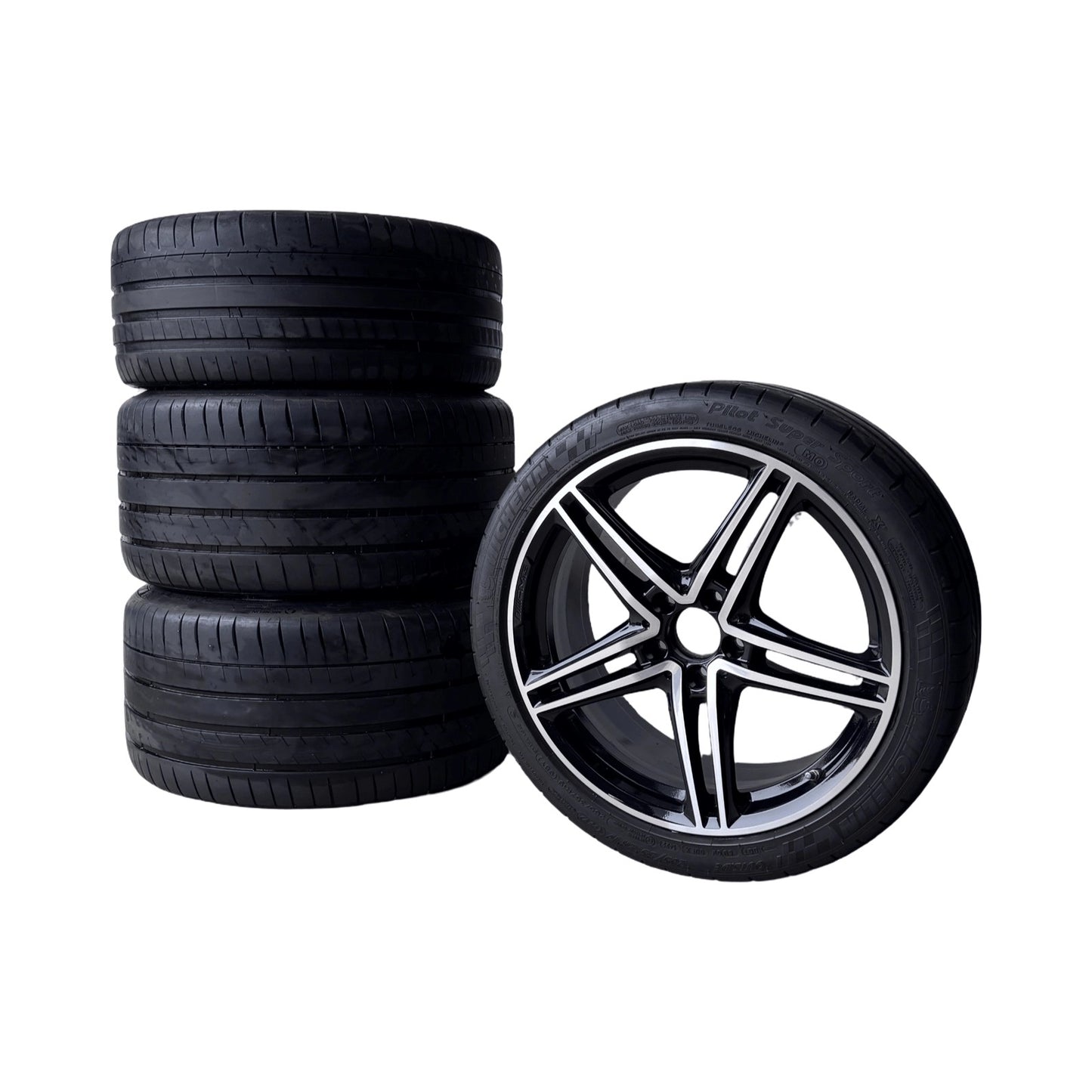 MercedesAMGGTC/GTRC190MultiSpoke19/20InchAlloysSetof4A1904011900A1904011800