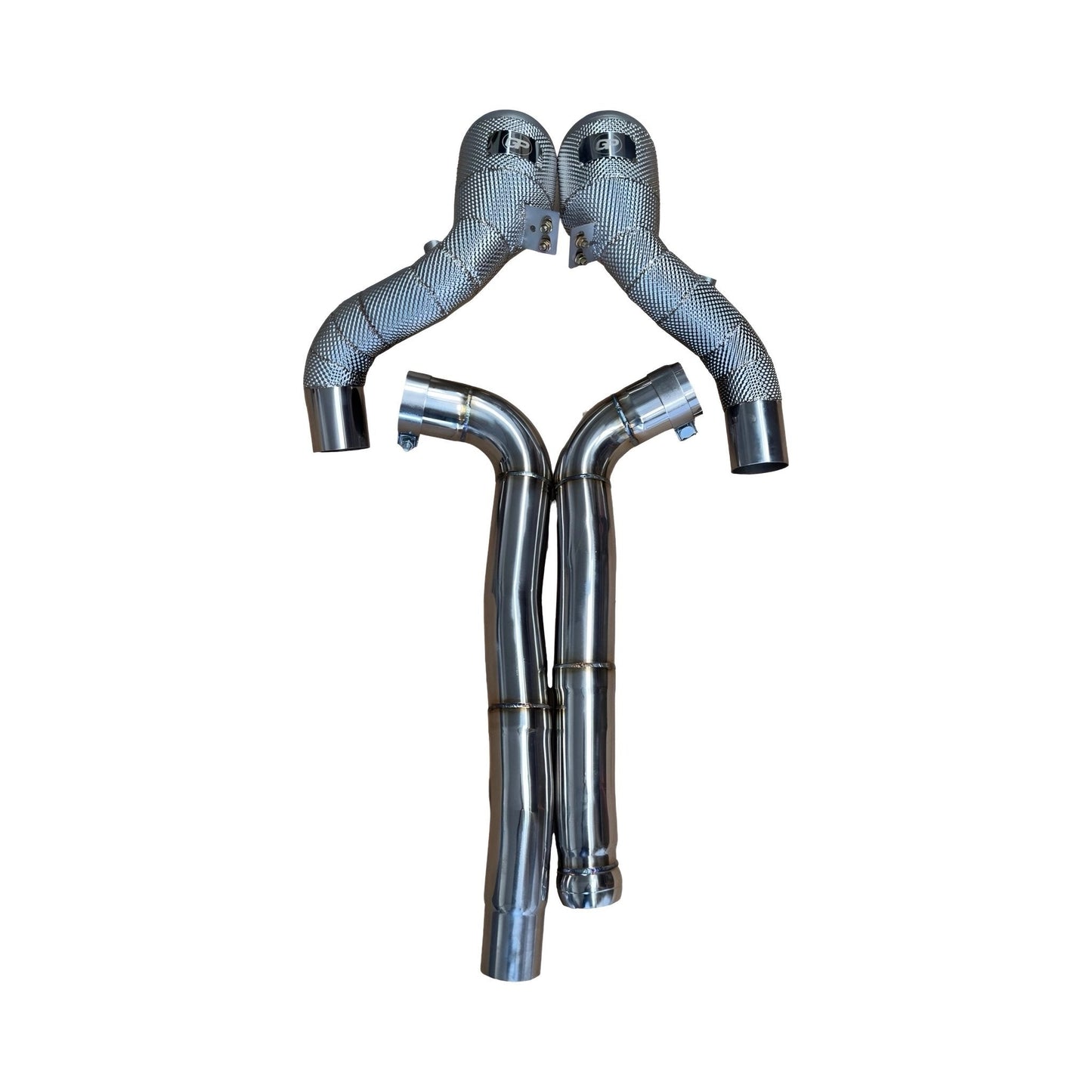 MercedesAMGGTC190M178HeatShielded200CellHi-flowSportCatDownpipes2015-2022