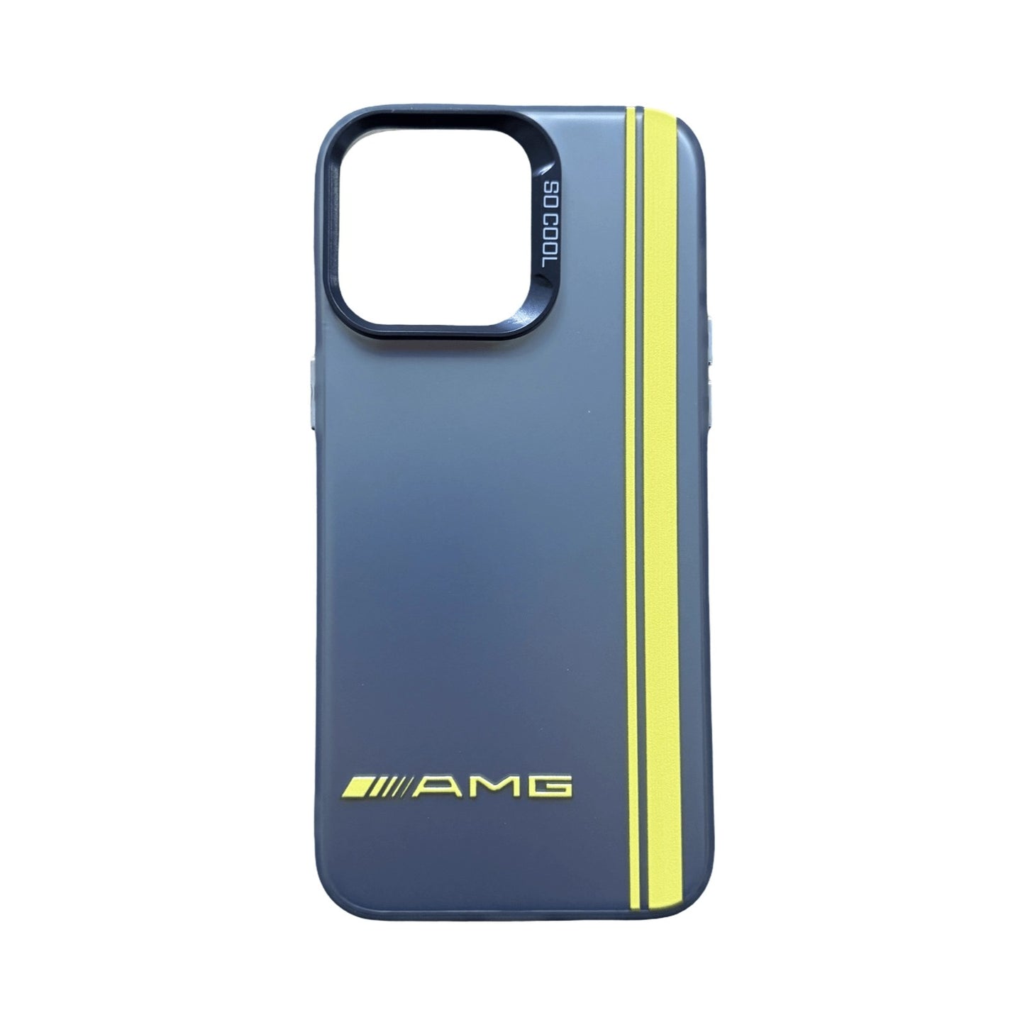MERCEDESAMGIPHONECASE-SILVER/YELLOW
