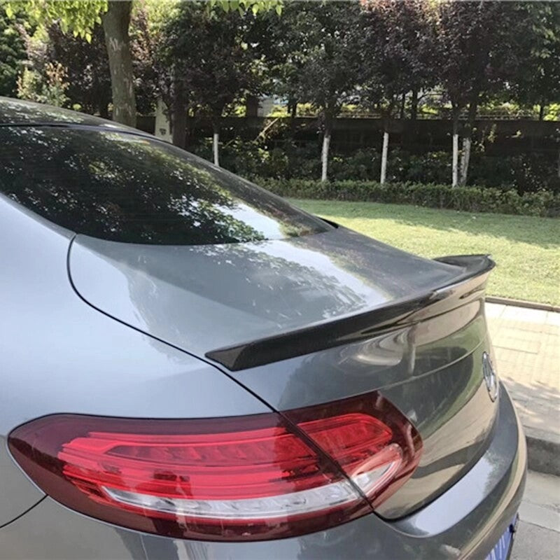 MercedesBenzCClassCoupeW205/A205/C205CarbonFibreBootSpoilerStyle1(2015-2020)