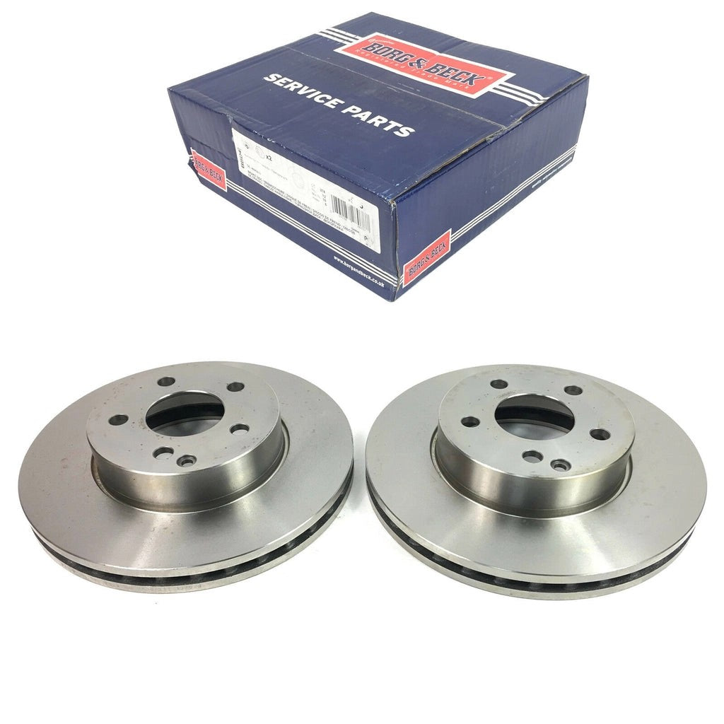 MercedesC-ClassAPairOfBorgBeckFrontBrakeDiscE-ClassA2044210712