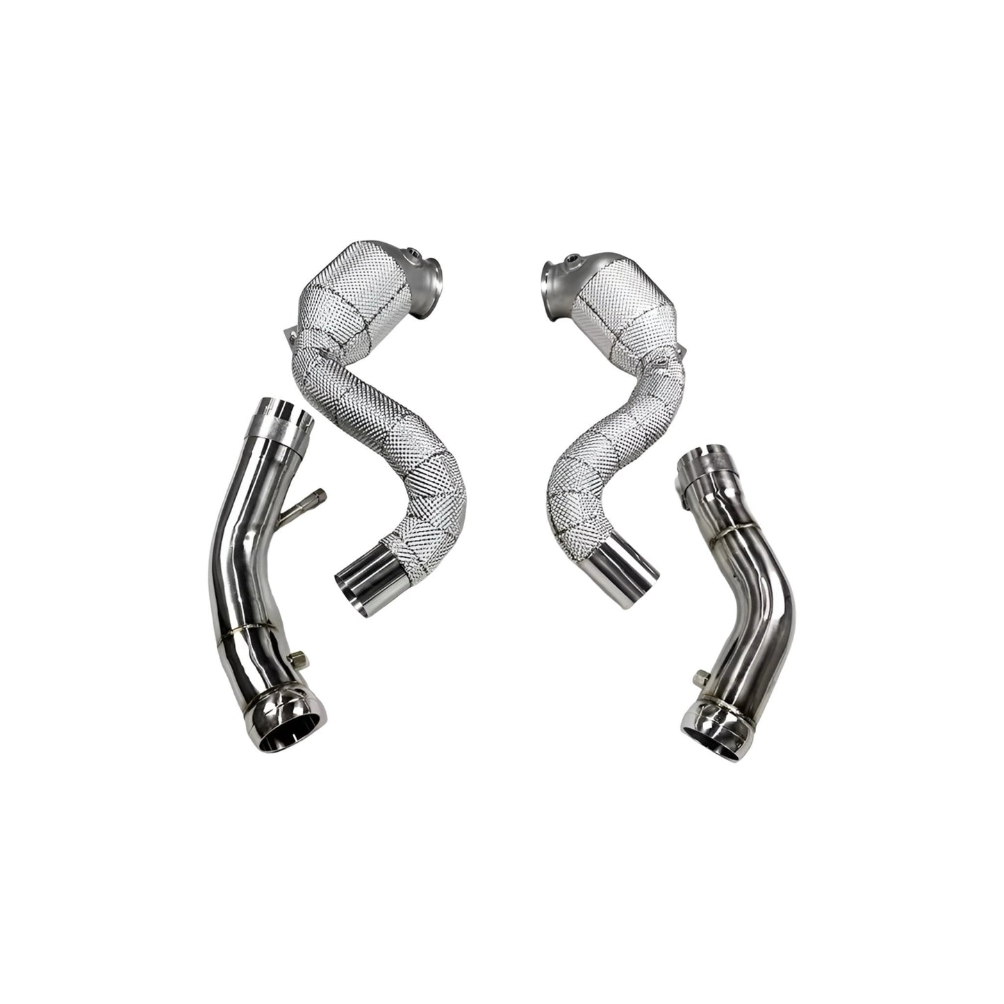 MercedesC63/C63SAMGM177HeatShielded200CellHi-flowSportCatDownpipes2019-2022(OPFVERSION)
