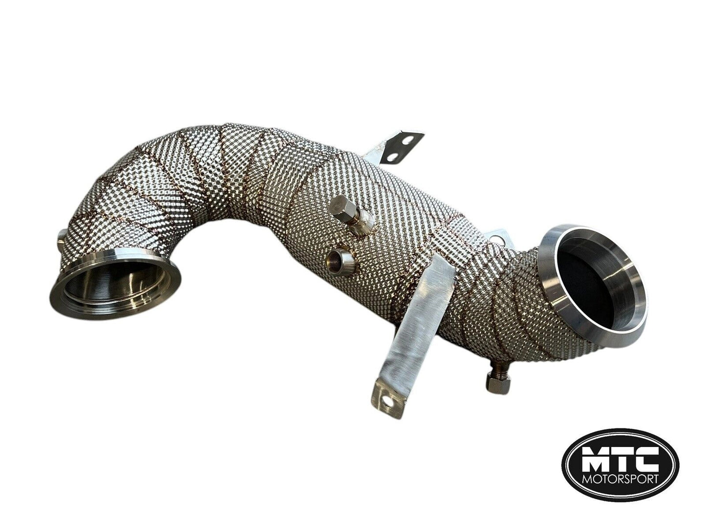 MERCEDESCLA45SGLA45SDOWNPIPEWITH200CELLHI-FLOWSPORTSCATS&HEATSHIELD