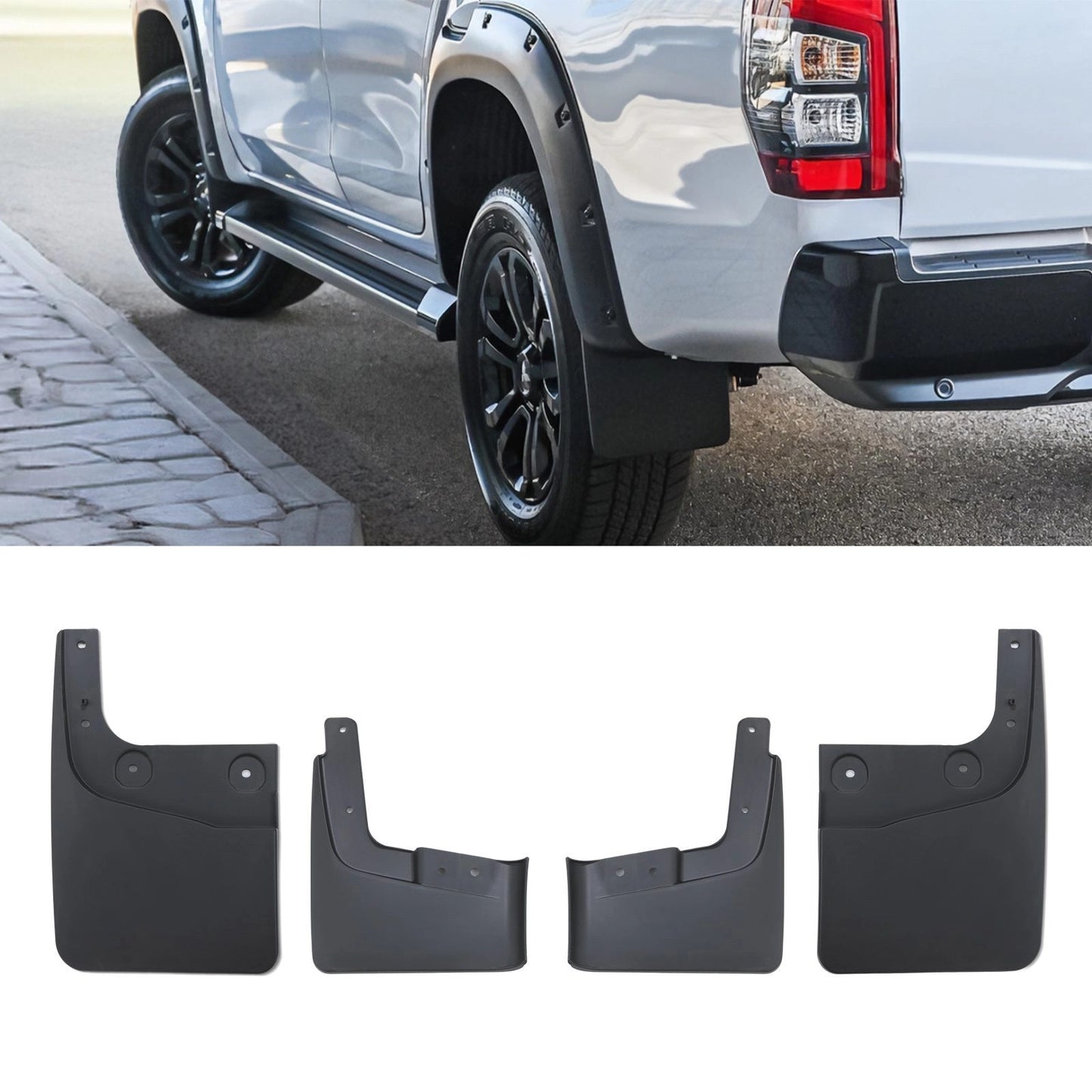MitsubishiL200Triton2019+MudFlapsKit