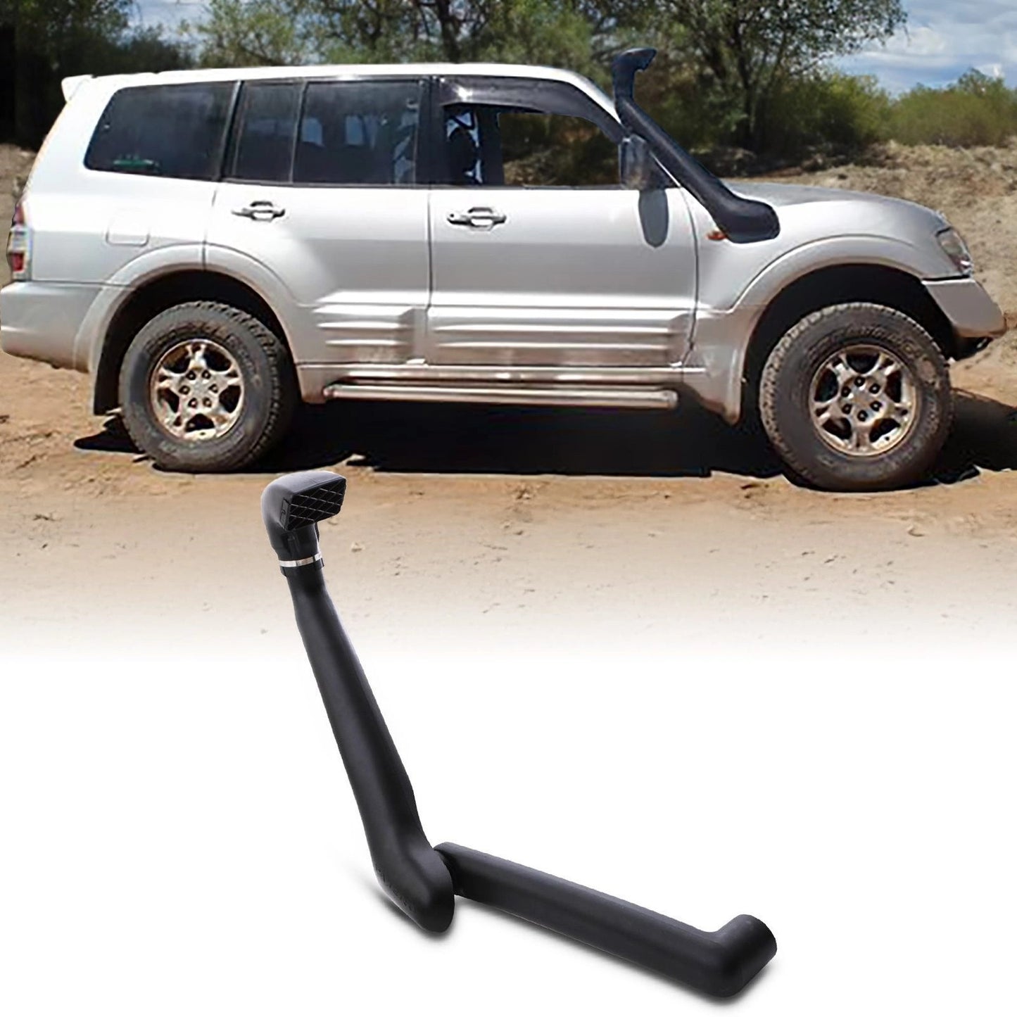 MitsubishiPajeroNMV73V66G744M4100-06SnorkelKit