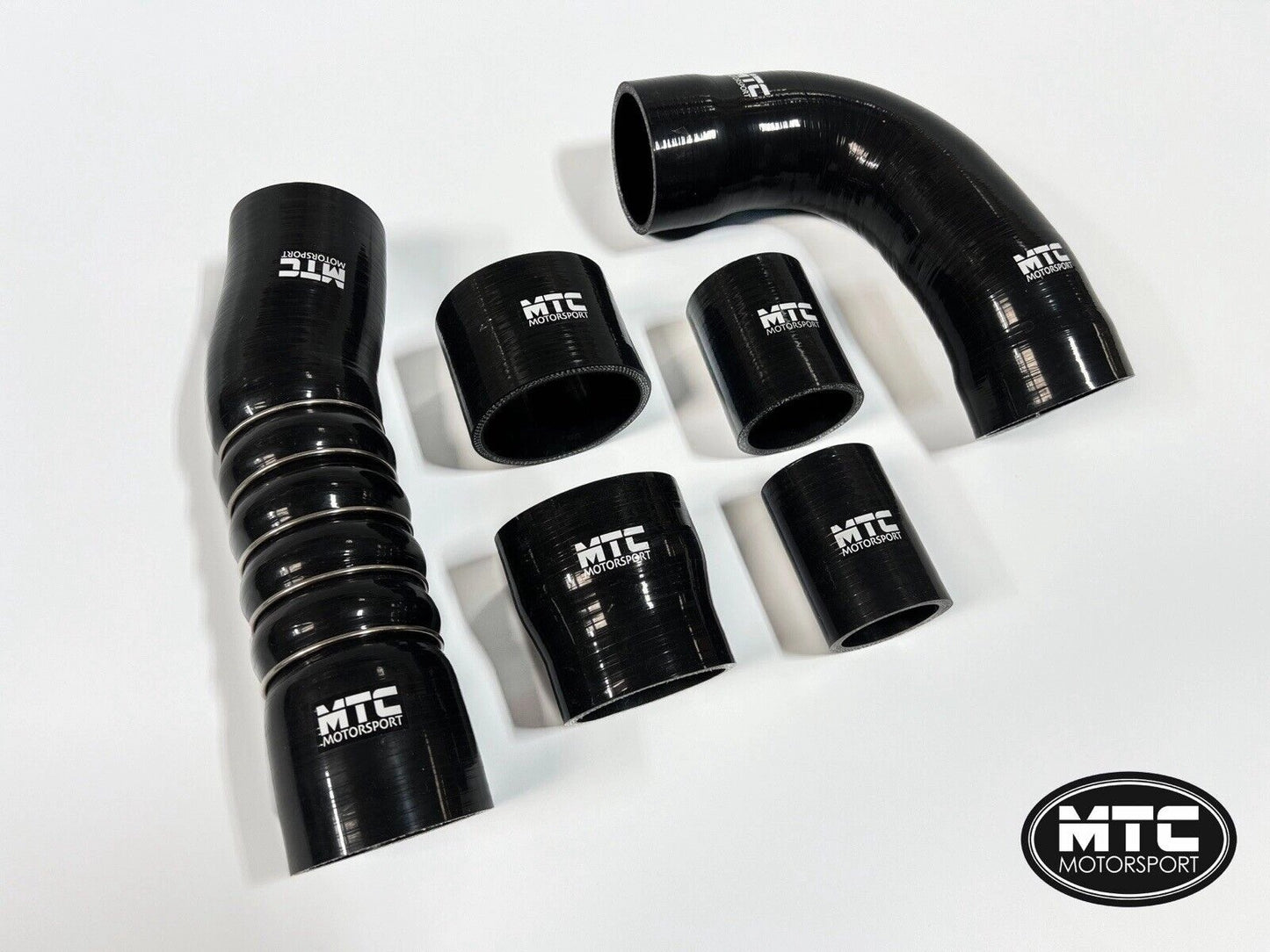MTCMOTORSPORTAUDIRS38V2015-21SILICONEBOOSTHOSEKITTURBOHOSESBLACK