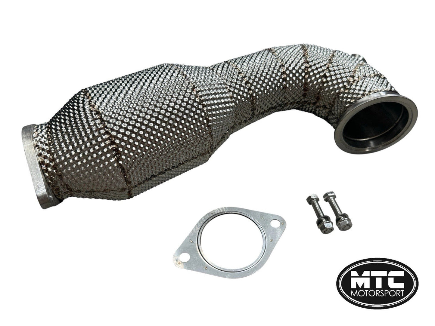 MTCMOTORSPORTFIAT500595695ABARTHGARRETTDOWNPIPEWITH200CELLSPORTSCAT