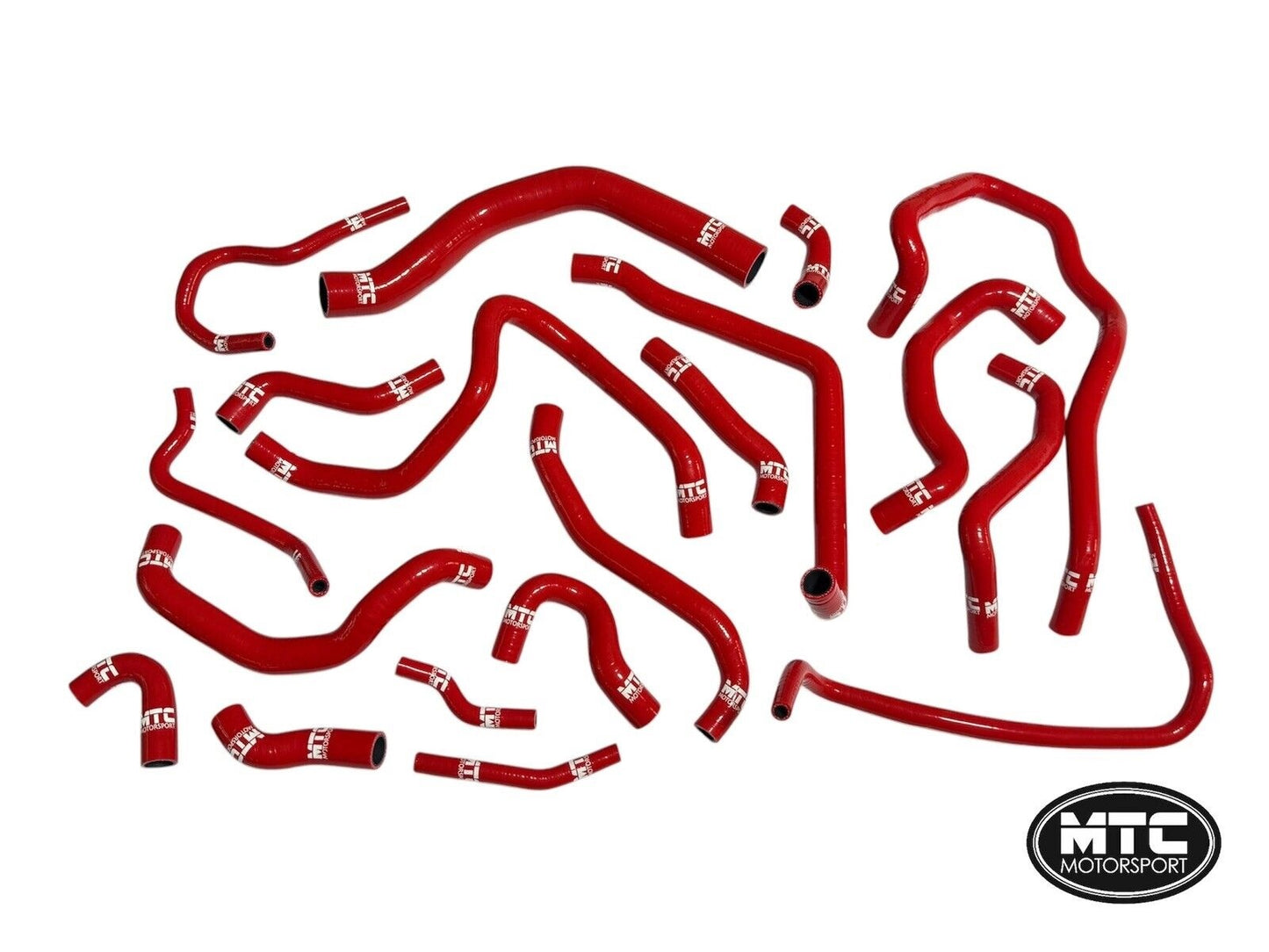 MTCMotorsportVolkswagenGolfRMK7/7.5GTITCRSiliconeCoolantHoseKitRed